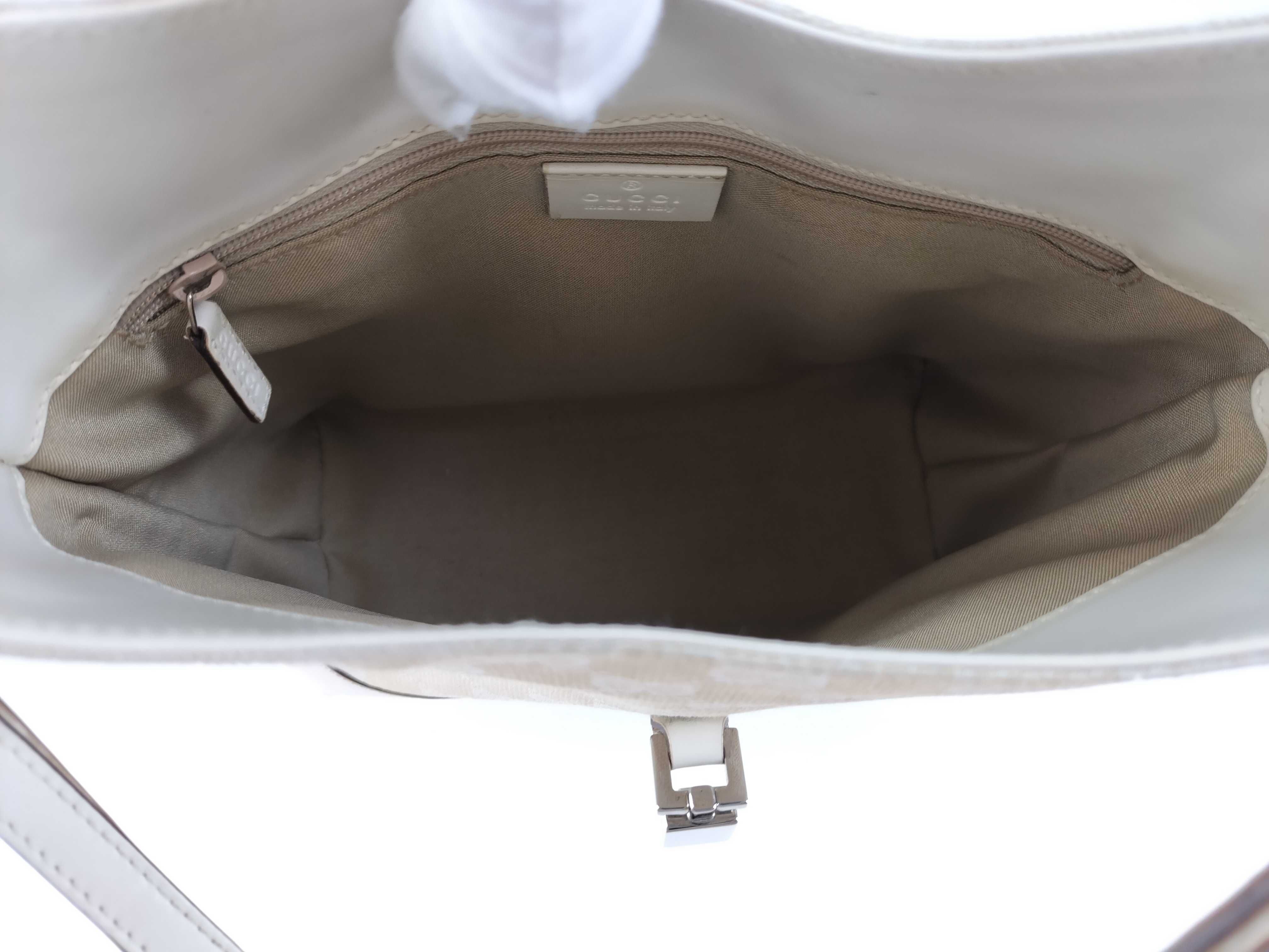 Jackie GG Monogram Leather 001・3876 Shoulder Bag — view 12