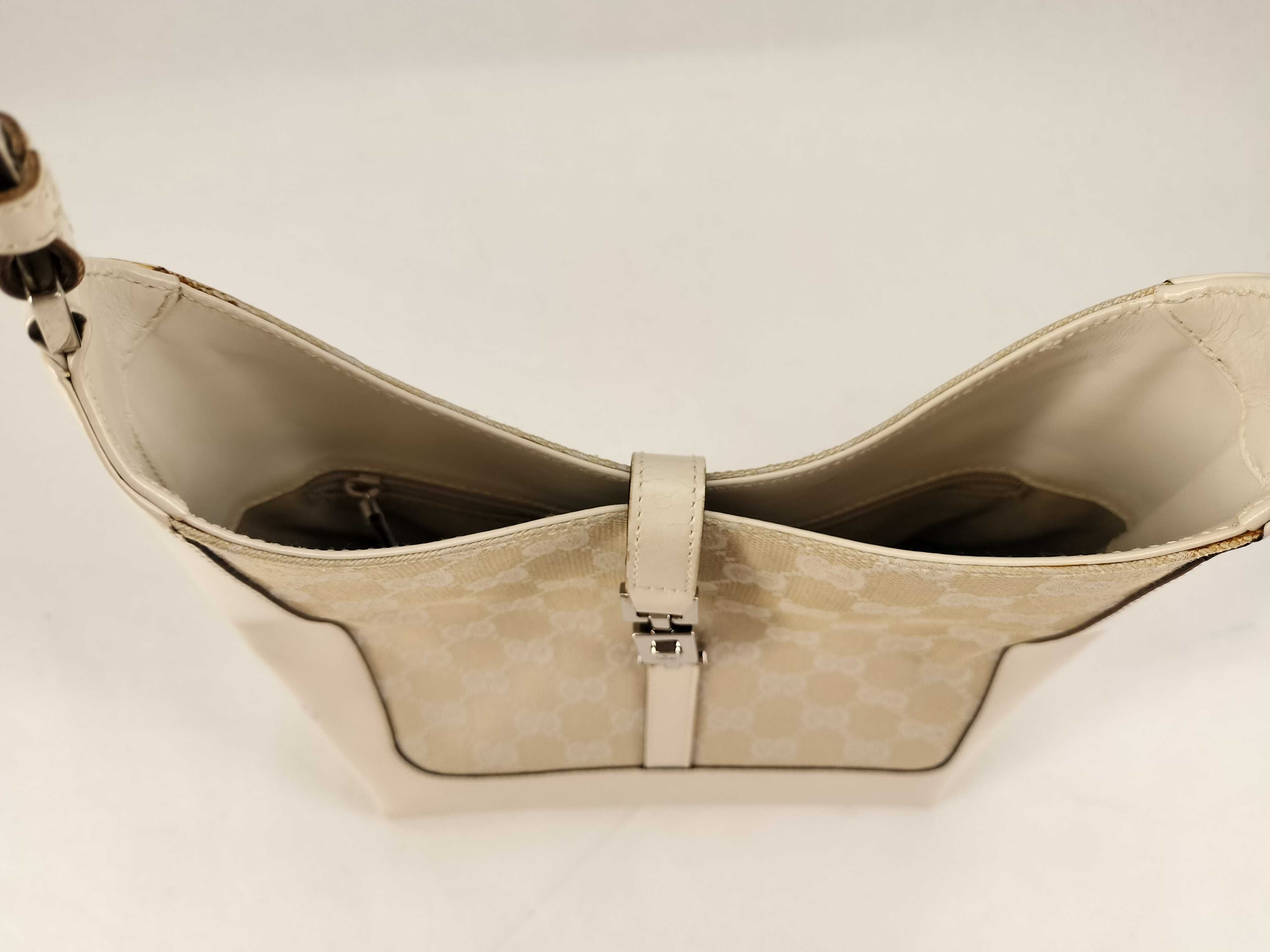 Jackie GG Monogram Leather 001・3876 Shoulder Bag — view 10