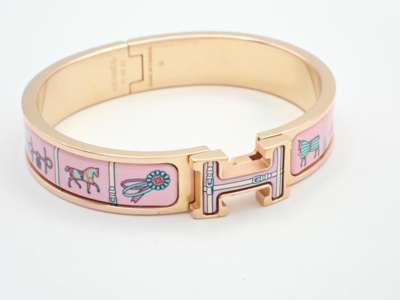 Bracelet 《Click H》 Wrist circumference approx. 16cm — view 3