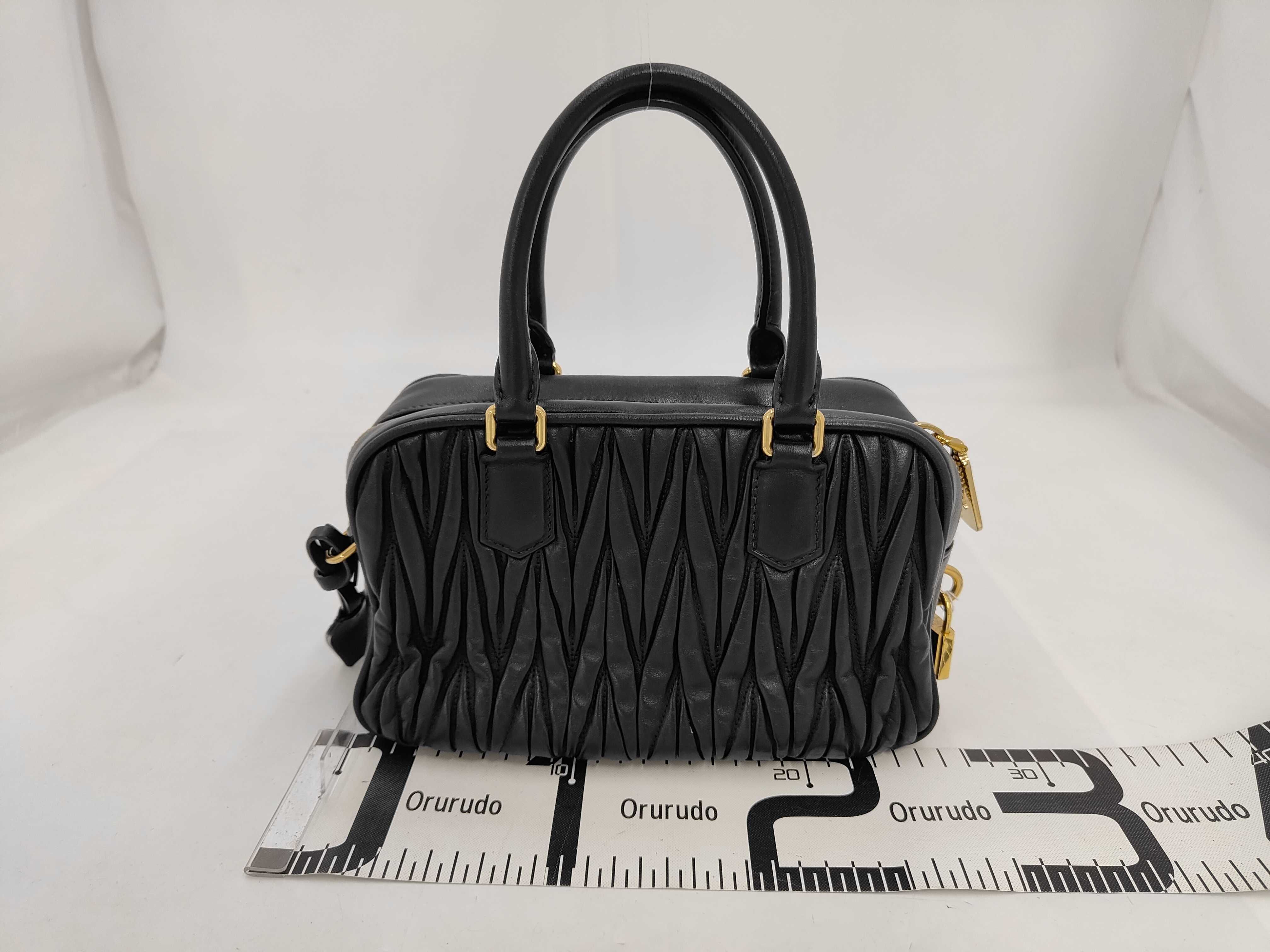 Matelassé Nappa Leather Handbag — view 2