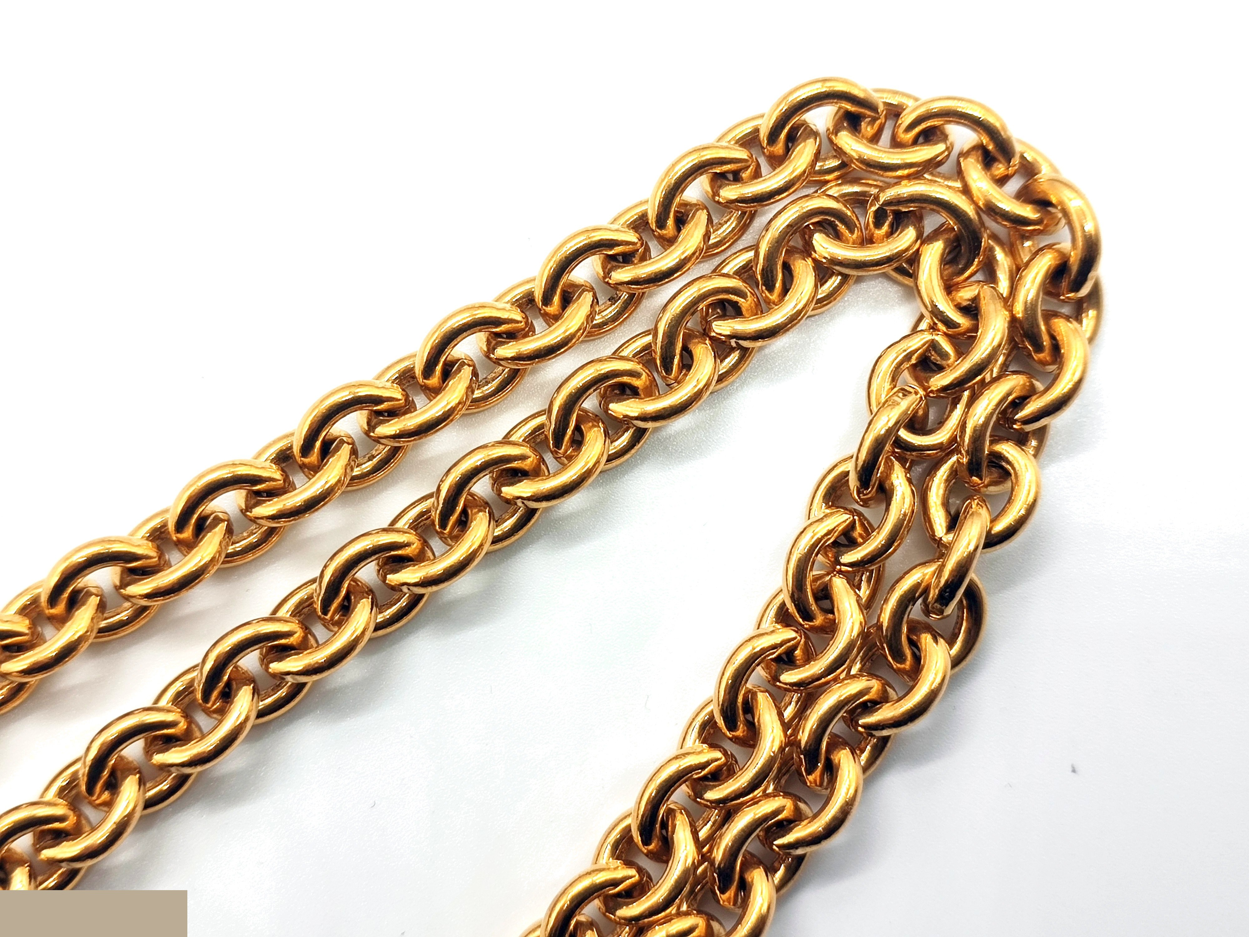 Coco Mark Necklace, 94P, Chain approx. 50cm — view 6