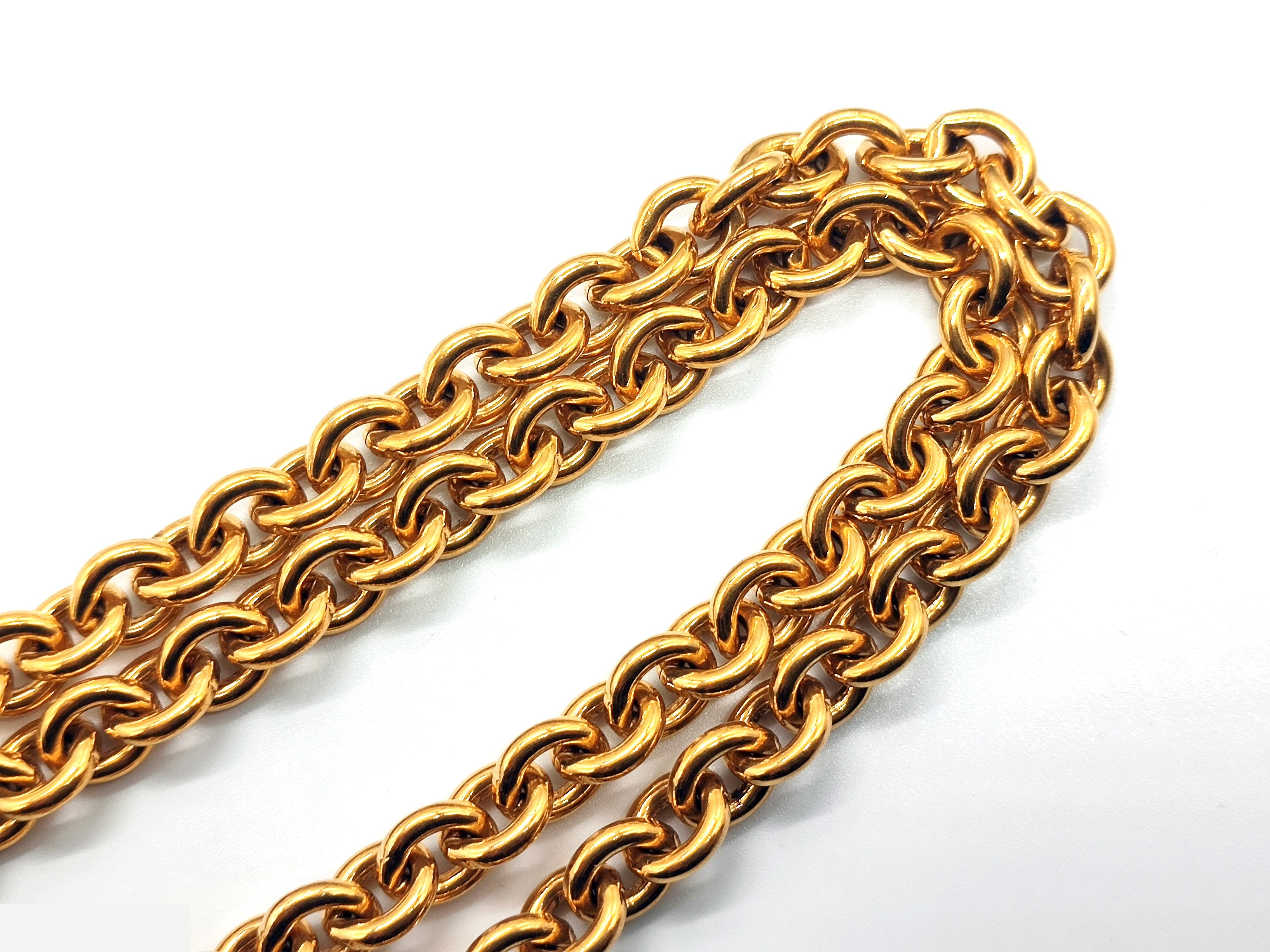 Coco Mark Necklace, 94P, Chain approx. 50cm — view 9