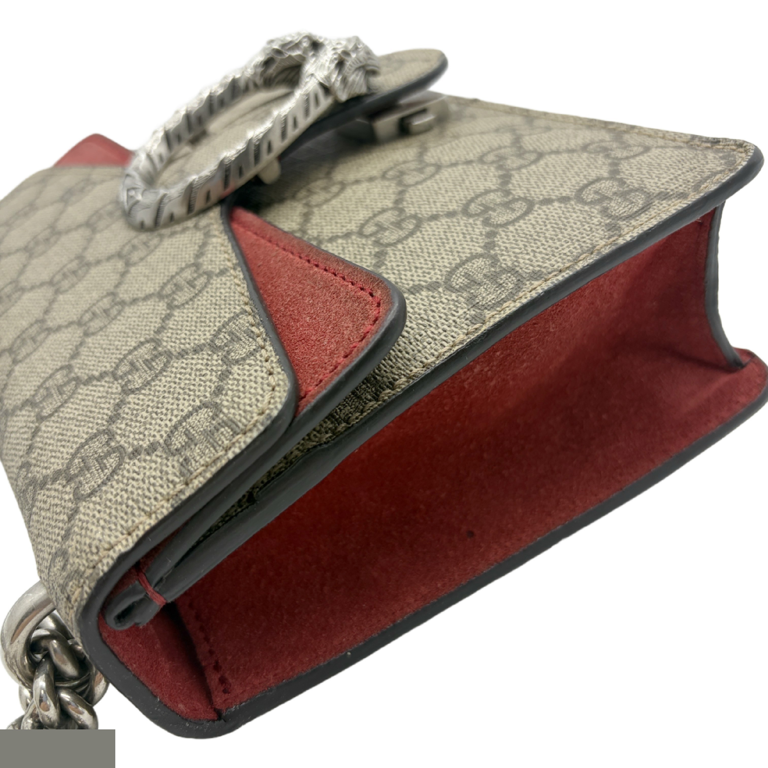 GG Supreme Dionysus Chain Shoulder Bag — view 3