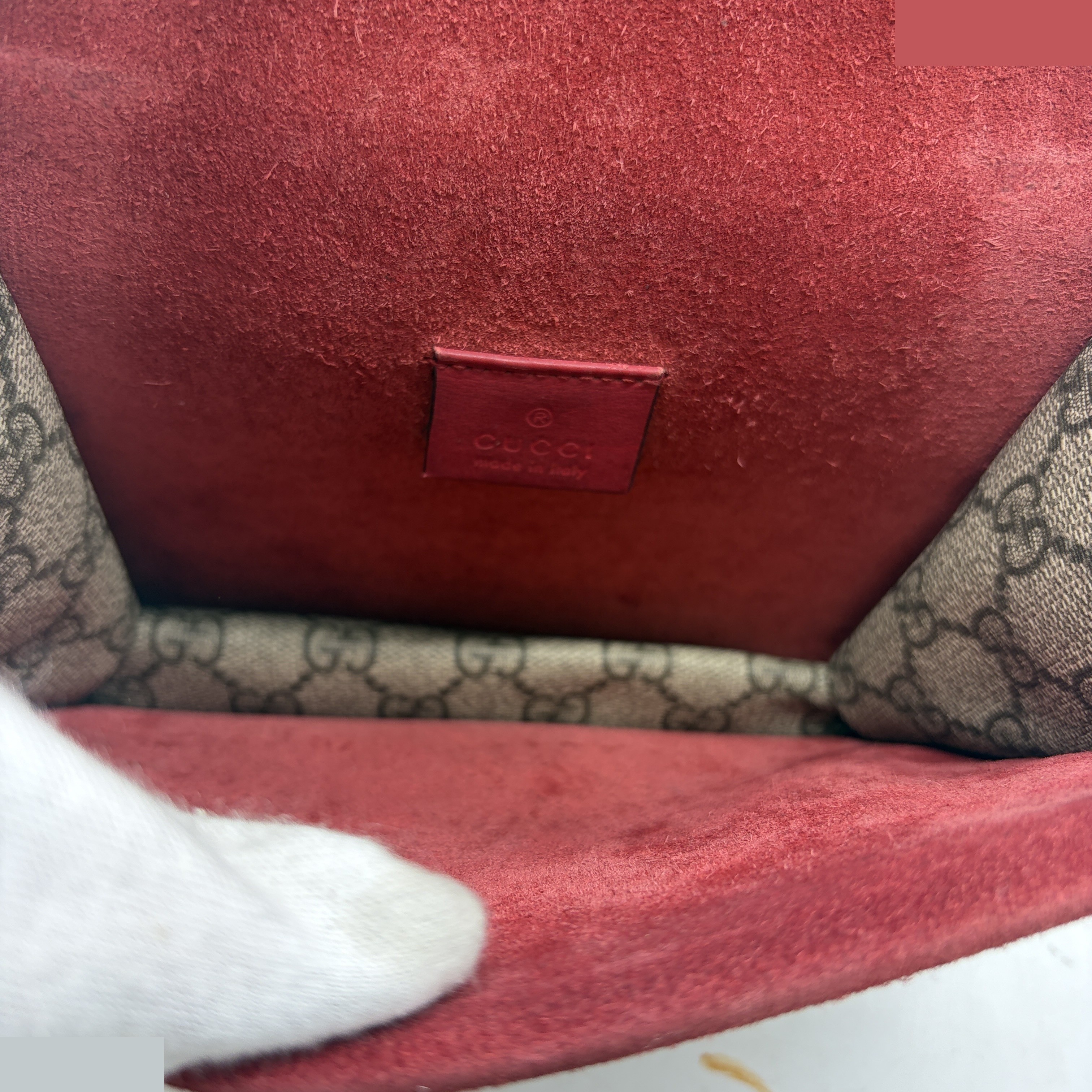 GG Supreme Dionysus Chain Shoulder Bag — view 9