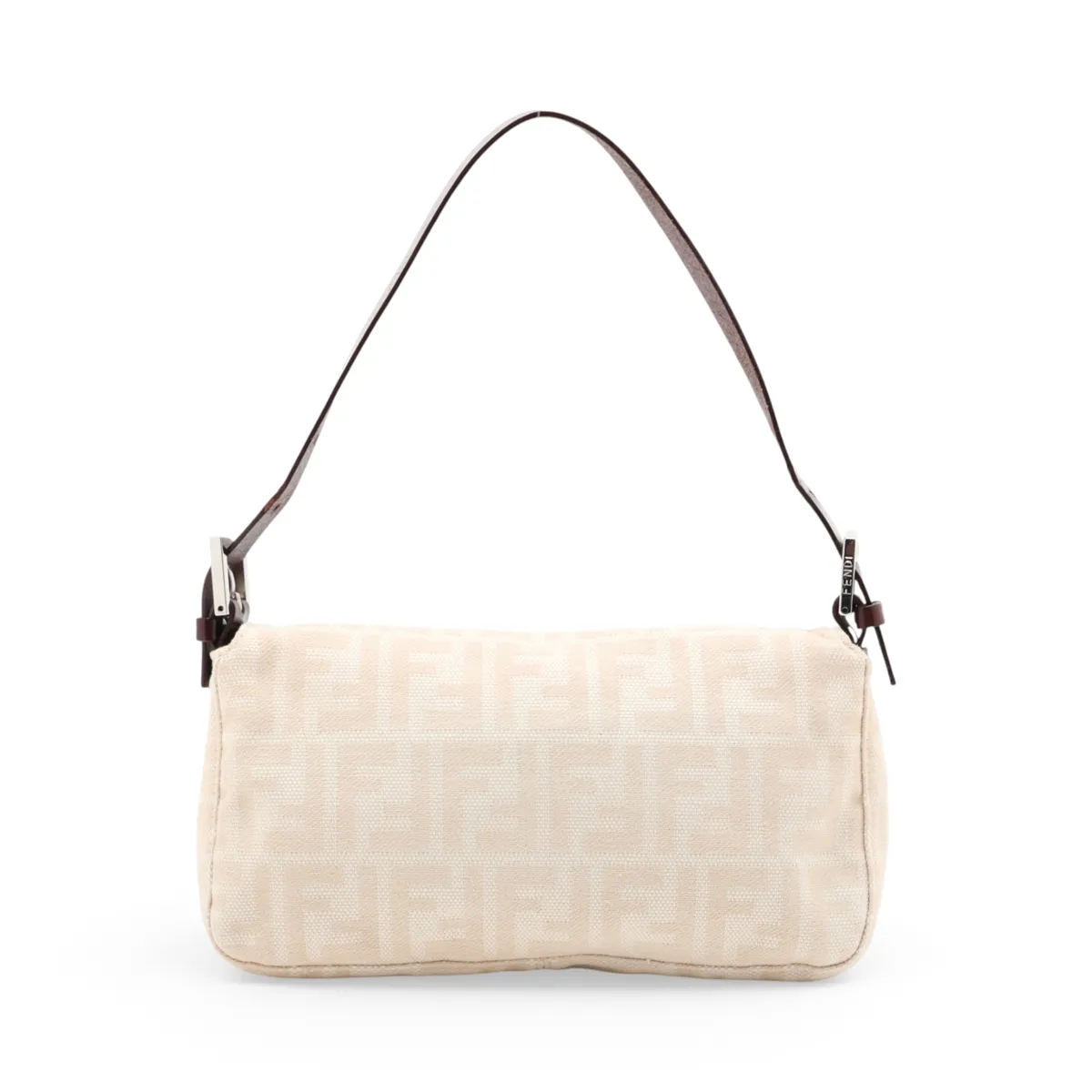 Zucca Mamma Bucket 26424 Canvas x Leather Shoulder Bag Beige — view 2