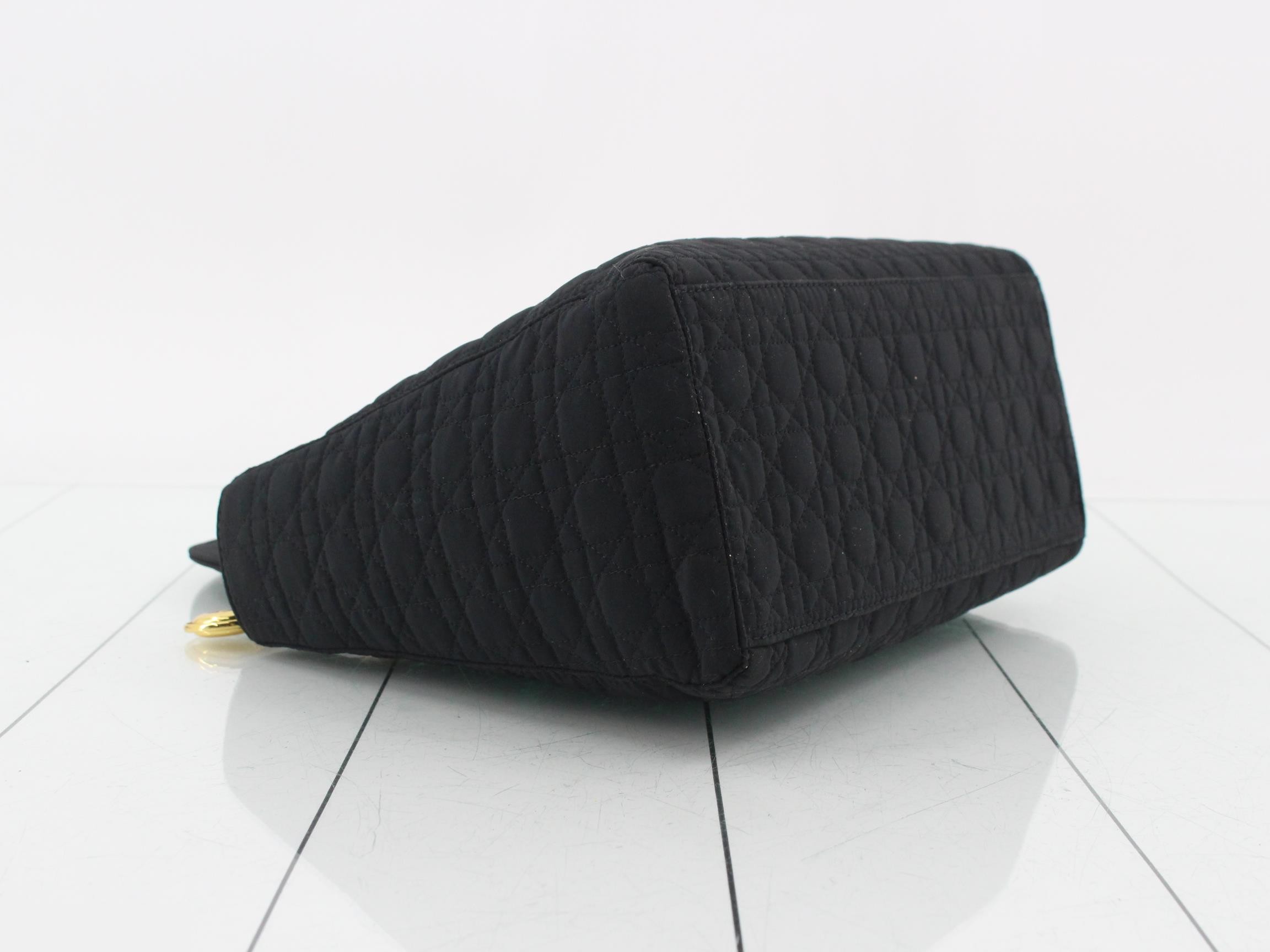 Lady Dior Nylon Handbag — view 5