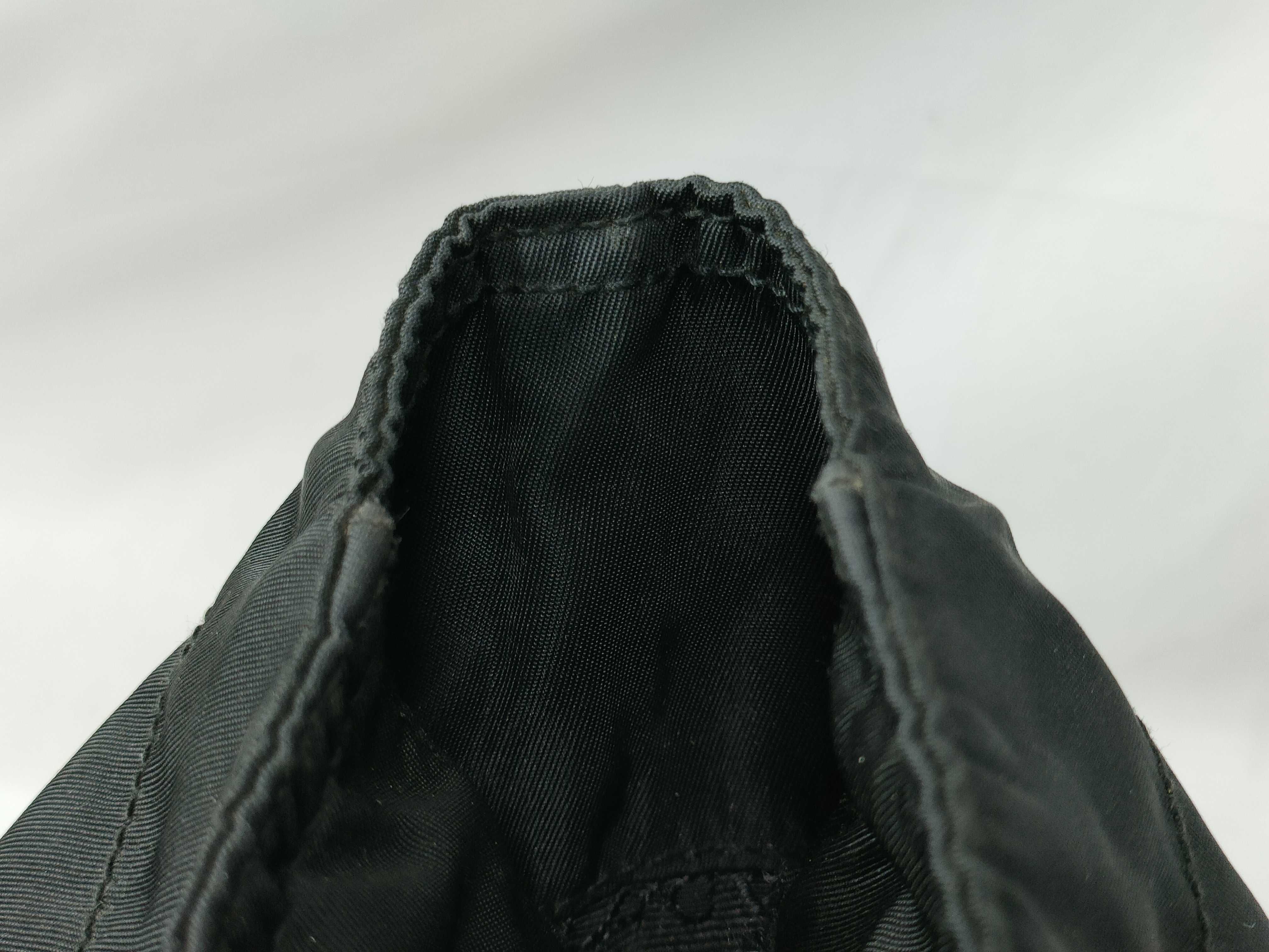 Nylon Leather Tote Bag, Black, Size 31, BR2311, Guaranteed Tote Bag — view 10