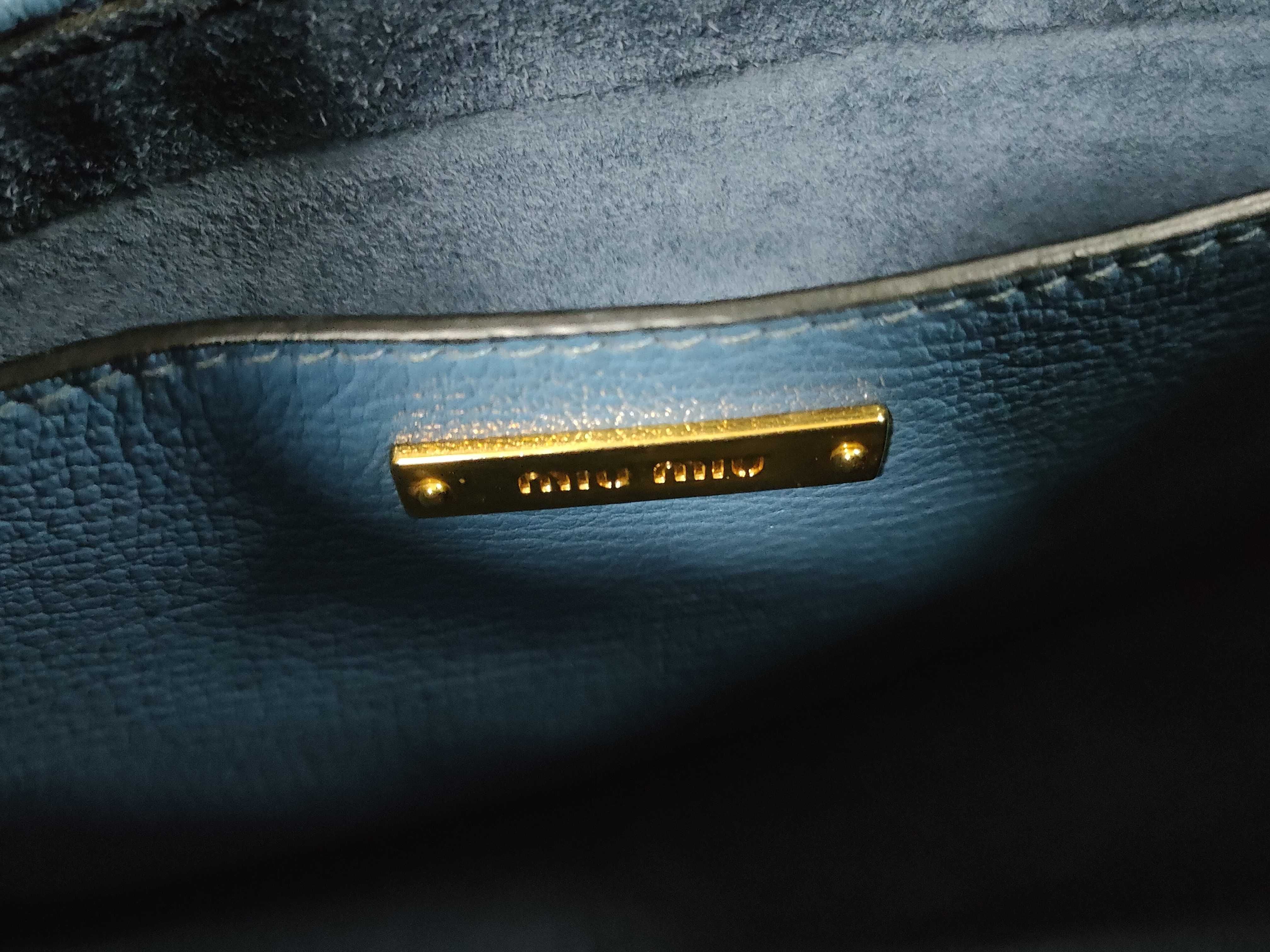 Madras Handbag, Blue — view 13