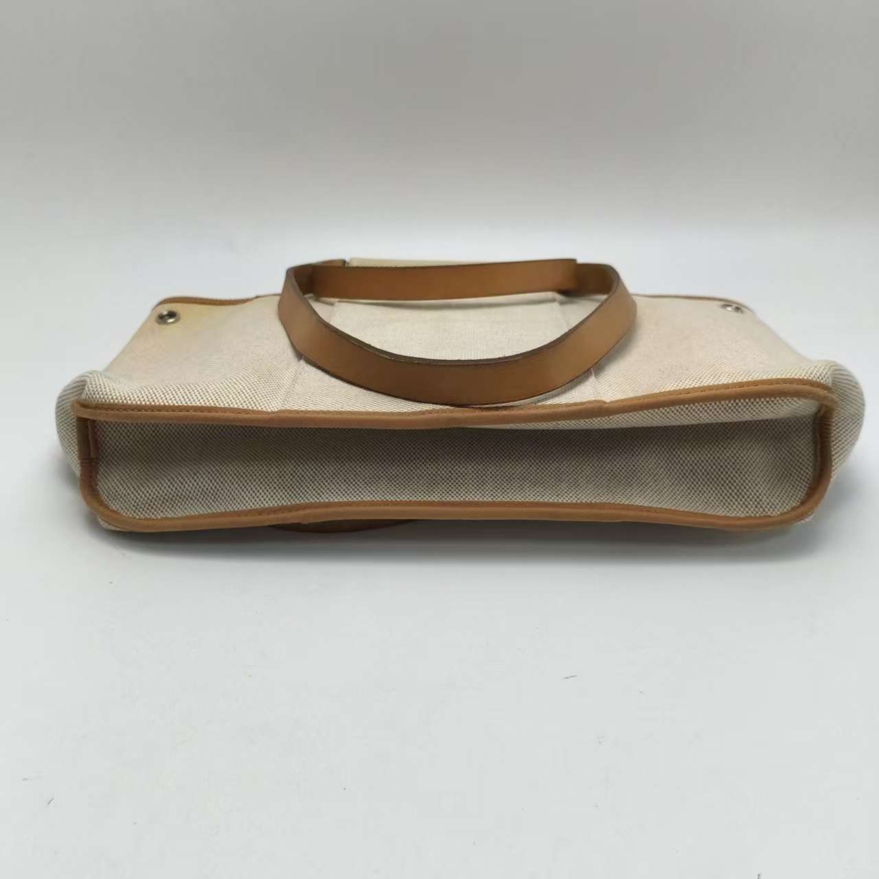 【*Shipping from: China*】HERMES Canvas Handbag with M stamp — view 5