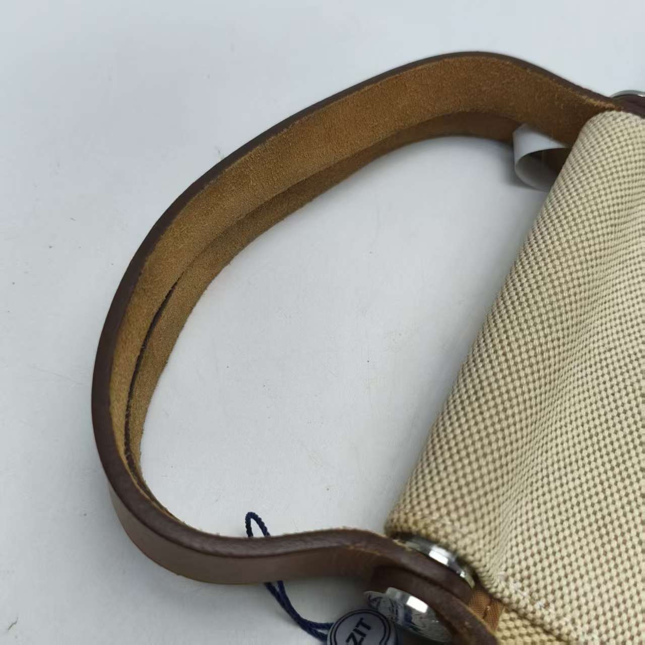 【*Shipping from: China*】HERMES Canvas Handbag with M stamp — view 7