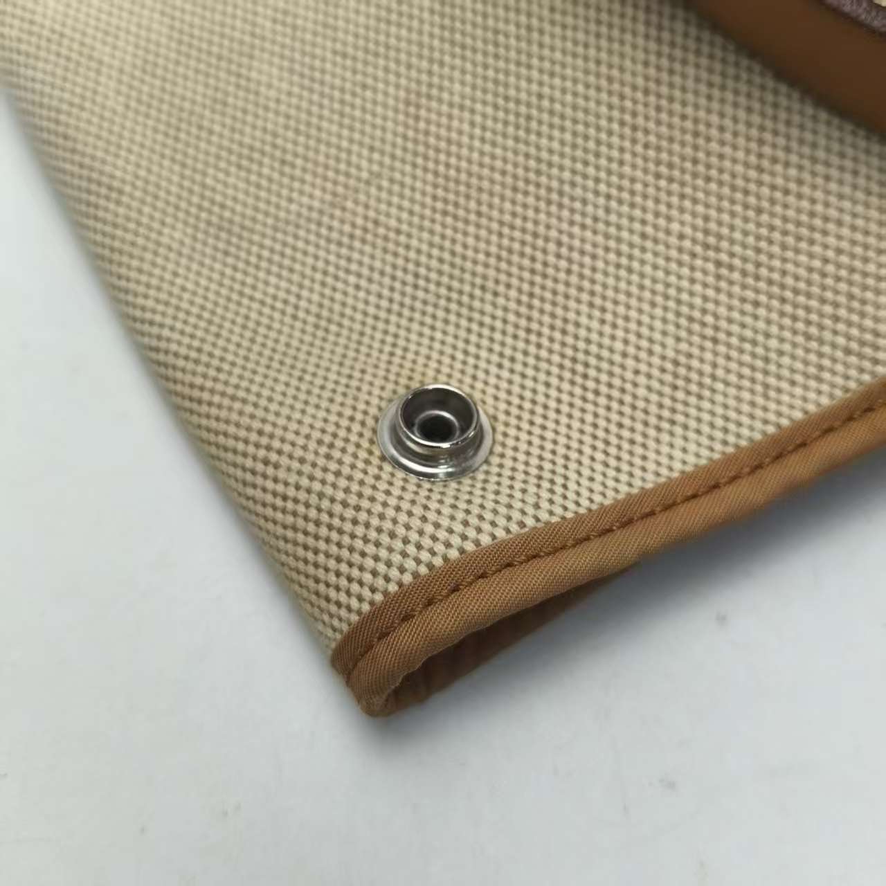 【*Shipping from: China*】HERMES Canvas Handbag with M stamp — view 10