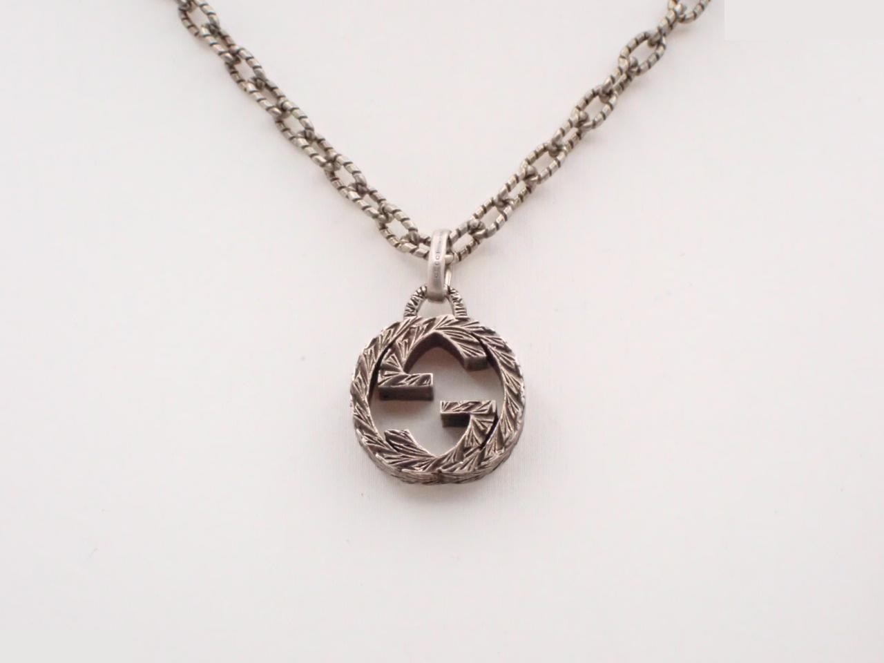 SV925 Interlocking G Necklace, 17.1g