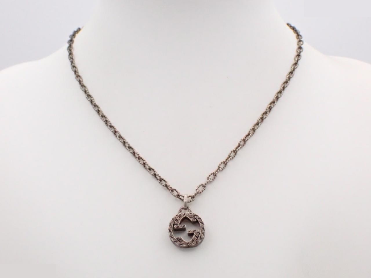 SV925 Interlocking G Necklace, 17.1g — view 3