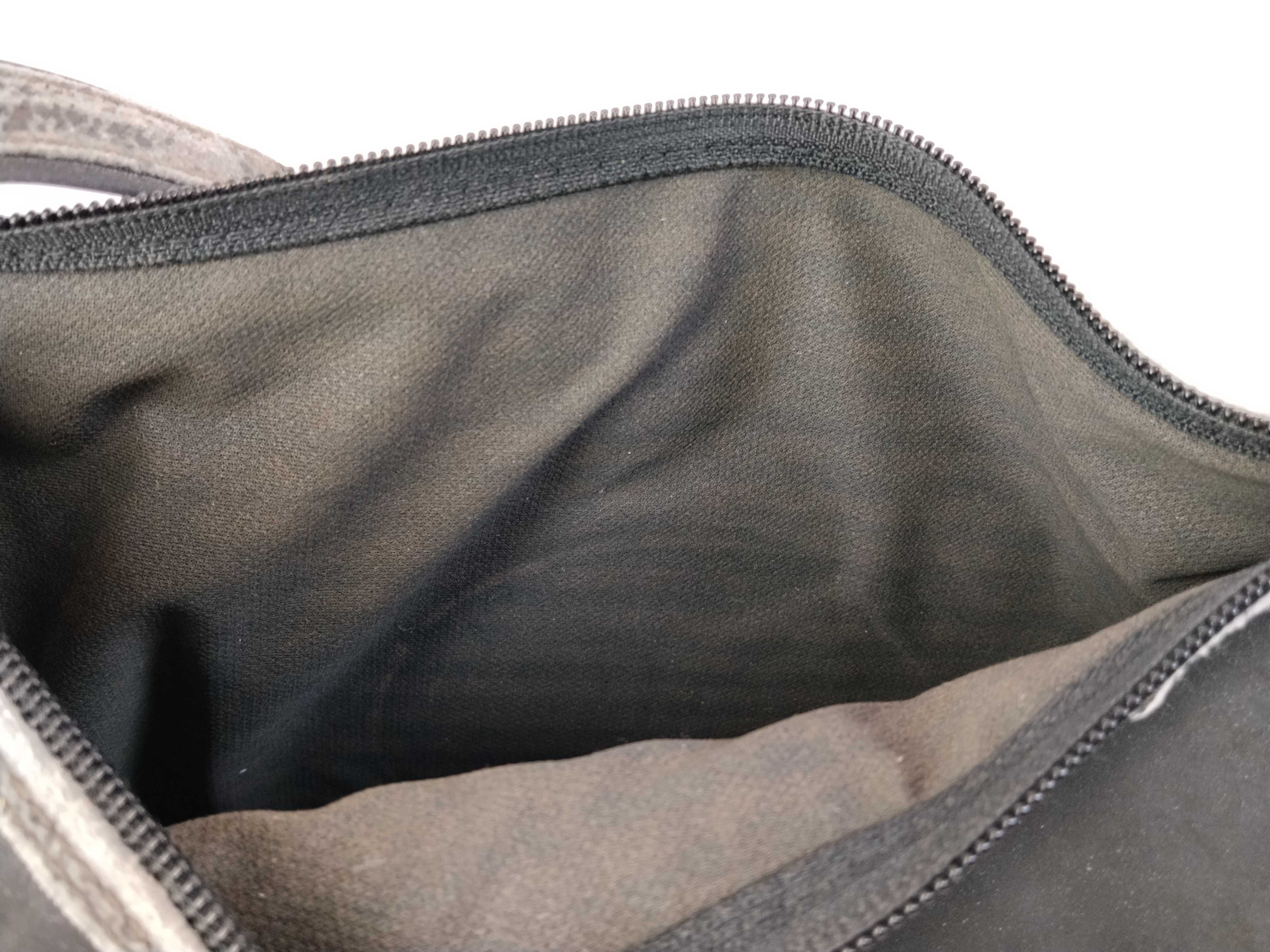 Pecan Pattern A. Fendi Pecan Pattern Pouch Vanity Bag Black Vanity Bag — view 12