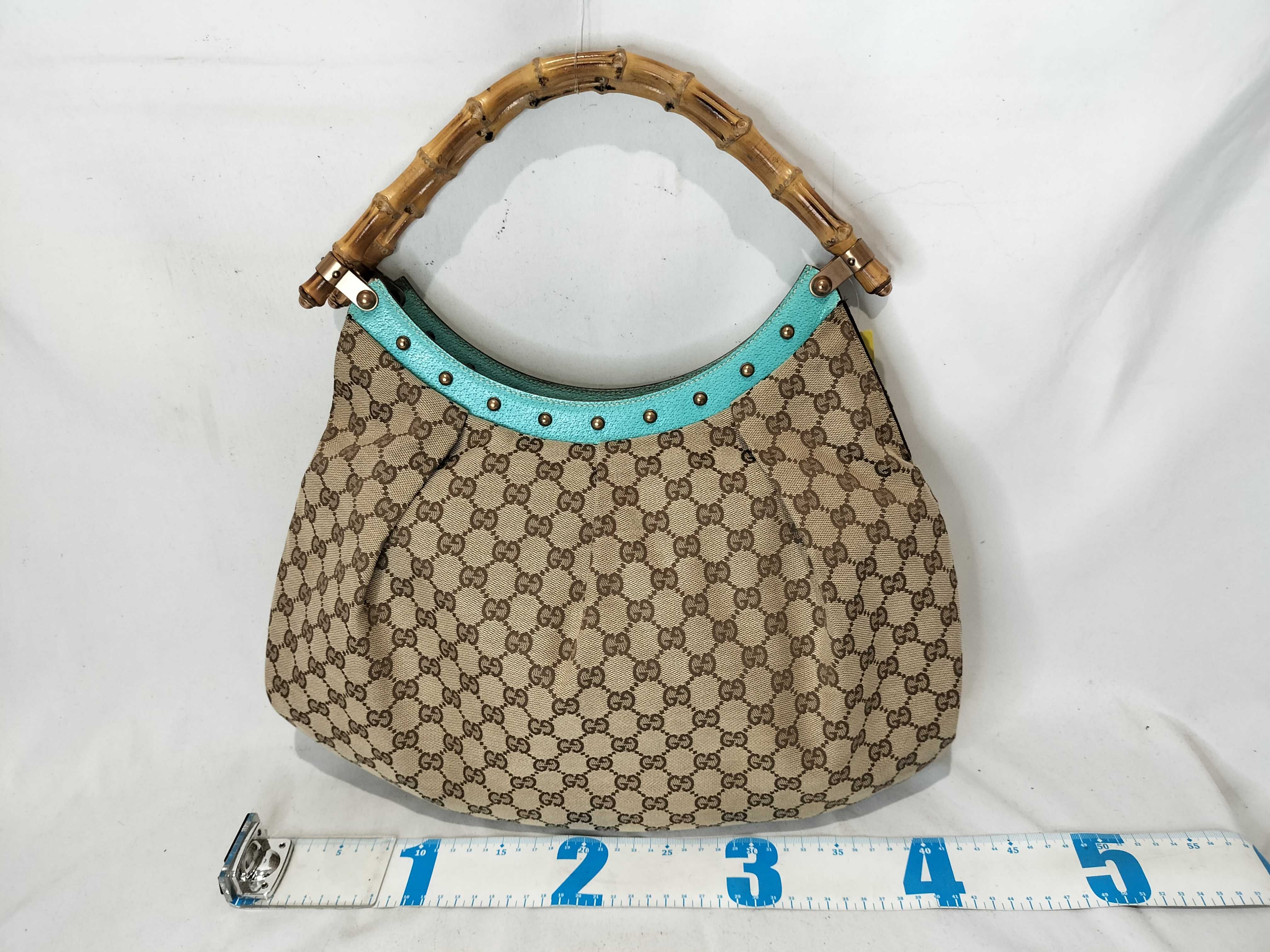 GG Canvas Bamboo 124293 Handbag — view 2