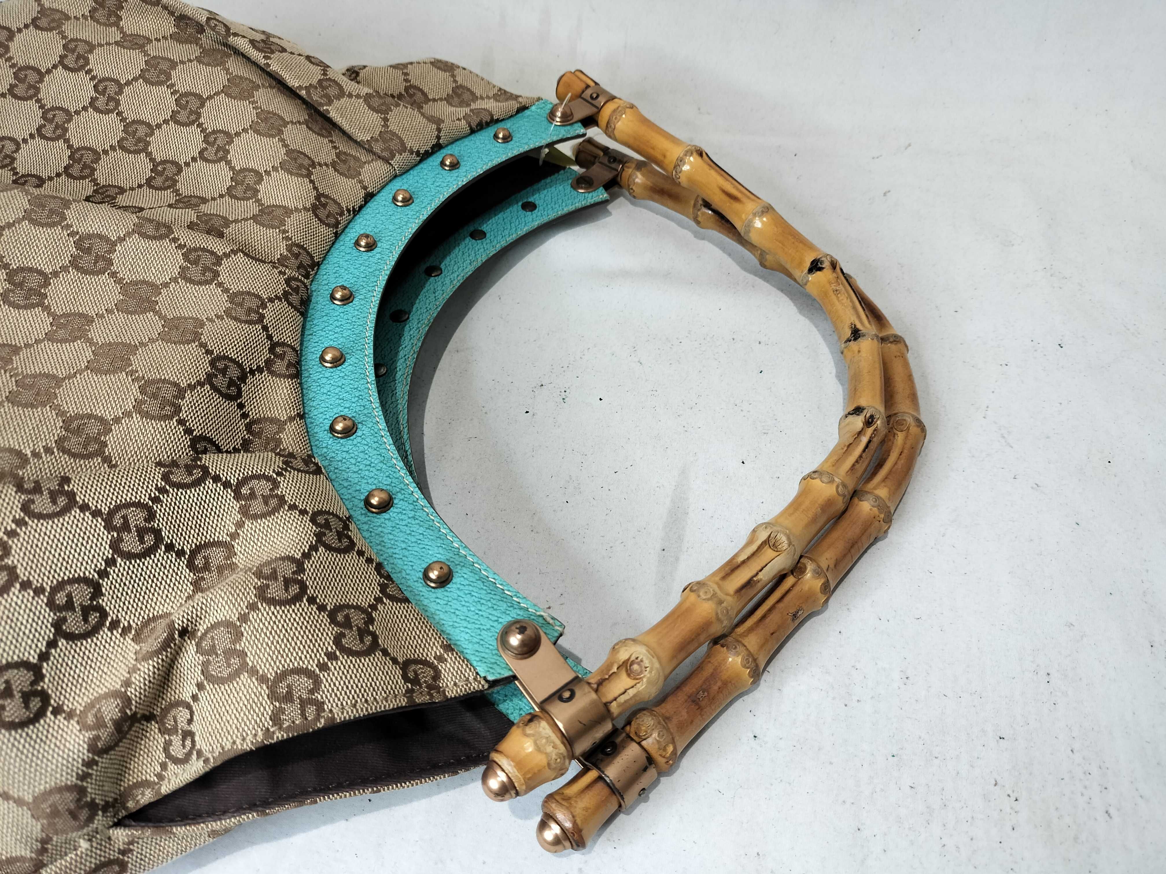 GG Canvas Bamboo 124293 Handbag — view 3