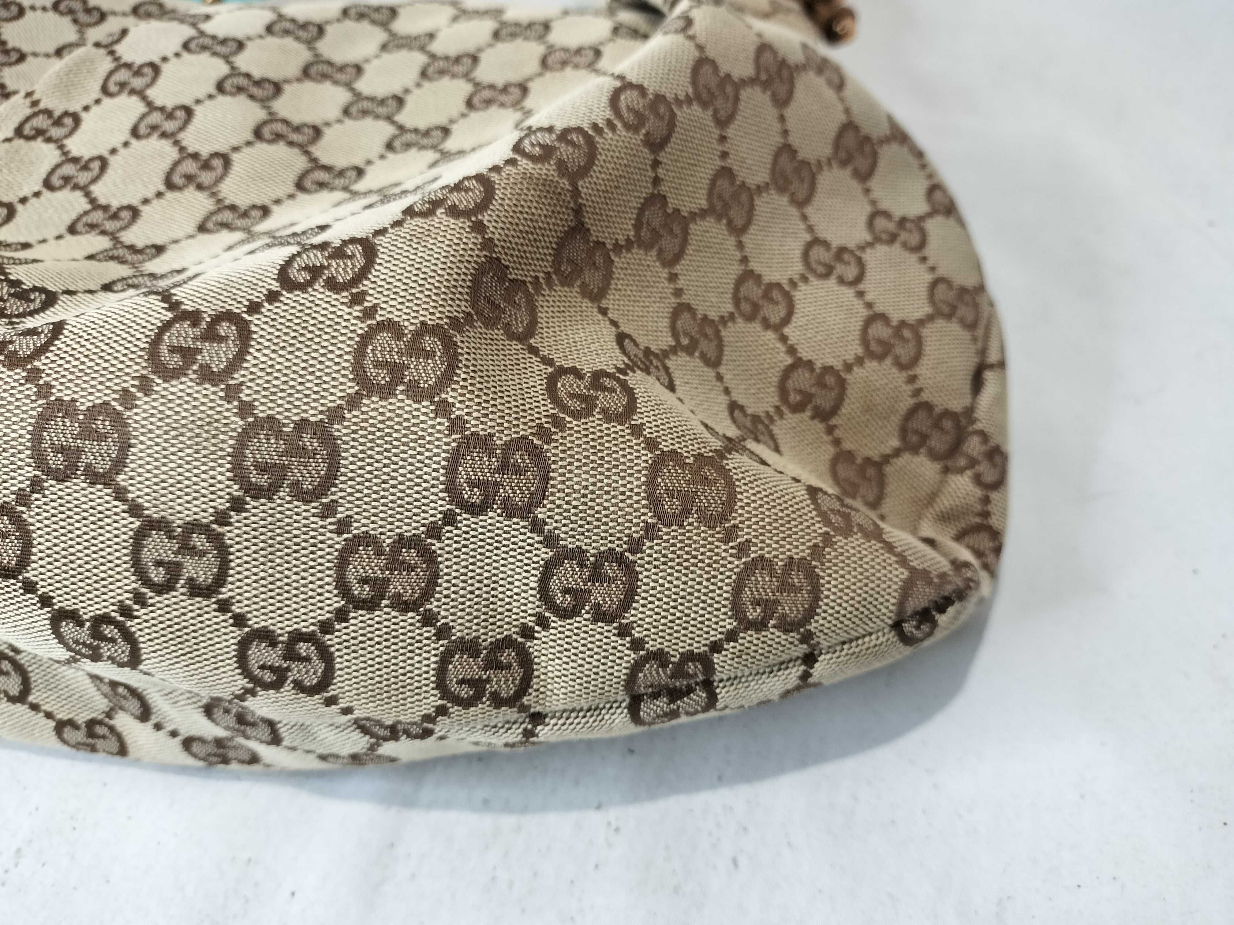 GG Canvas Bamboo 124293 Handbag — view 6