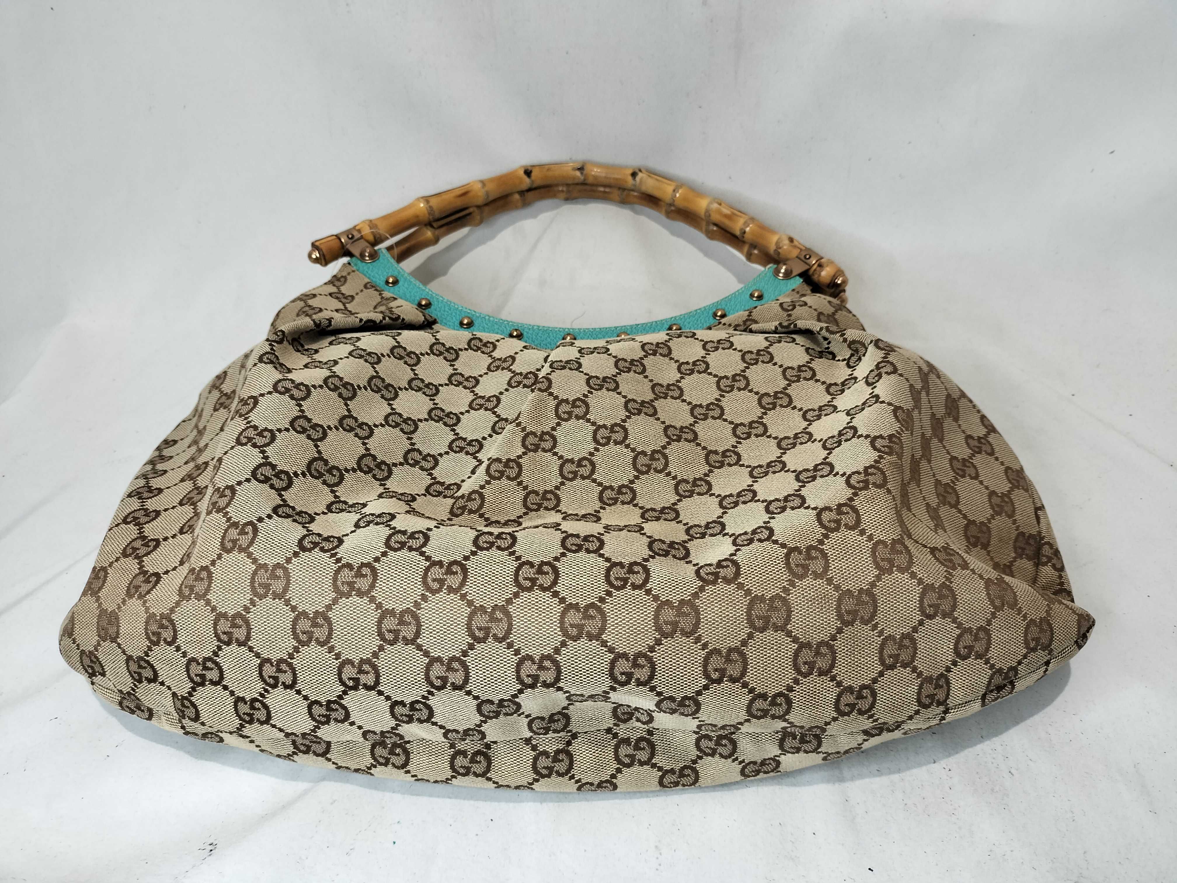 GG Canvas Bamboo 124293 Handbag — view 7