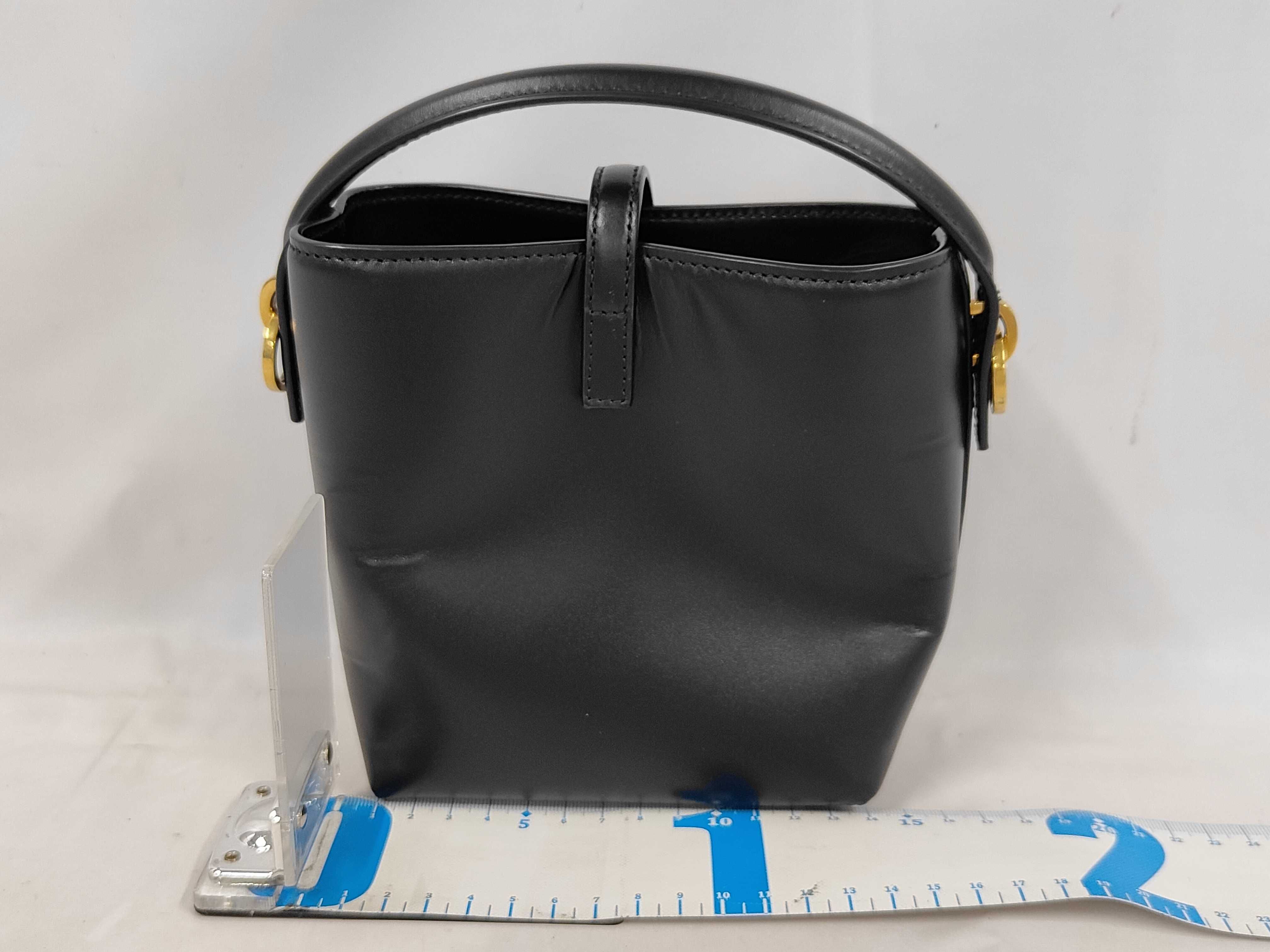 2-way bag, Saint Laurent Paris LE 37 mini leather handbag — view 2