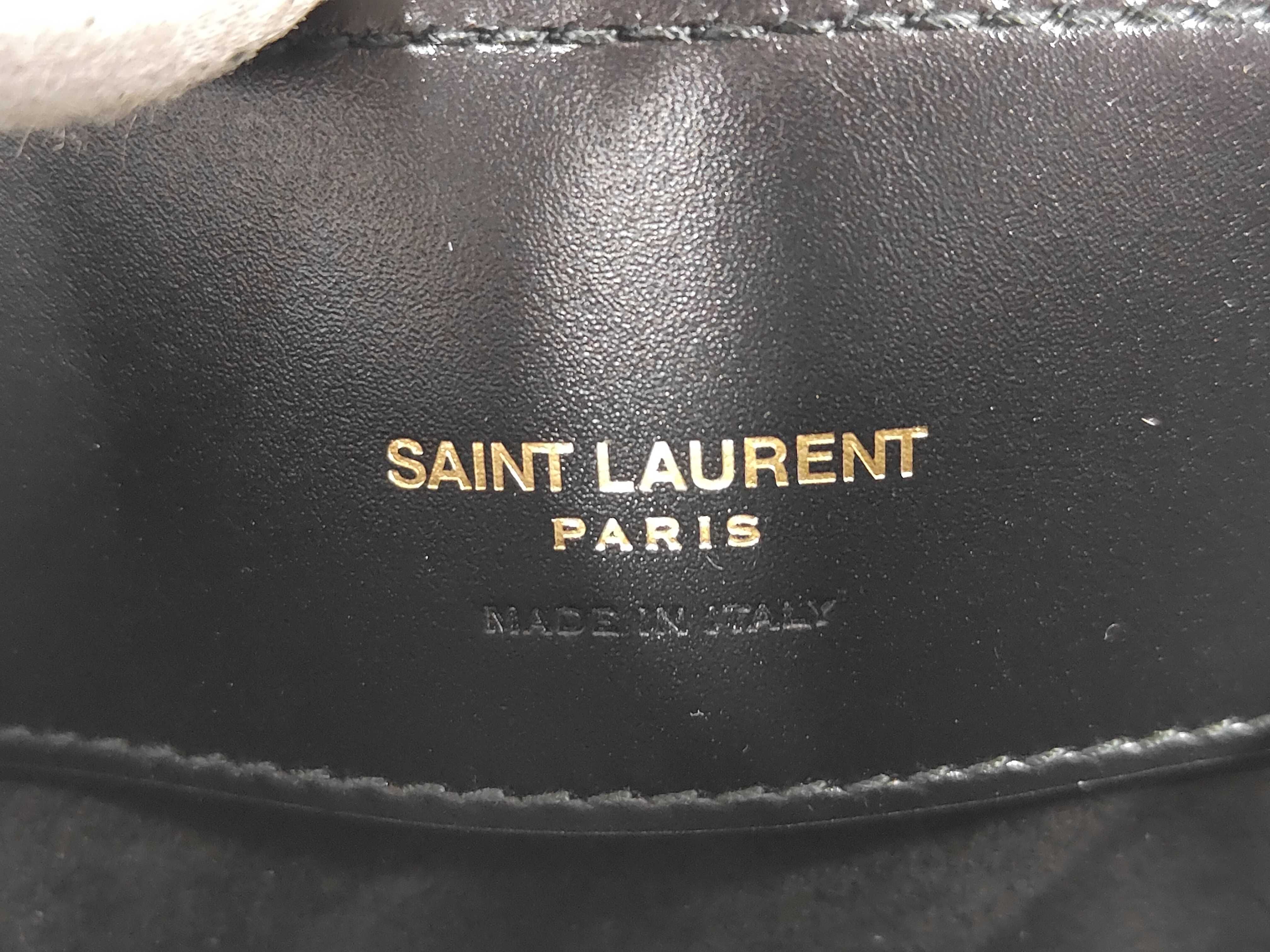 2-way bag, Saint Laurent Paris LE 37 mini leather handbag — view 8