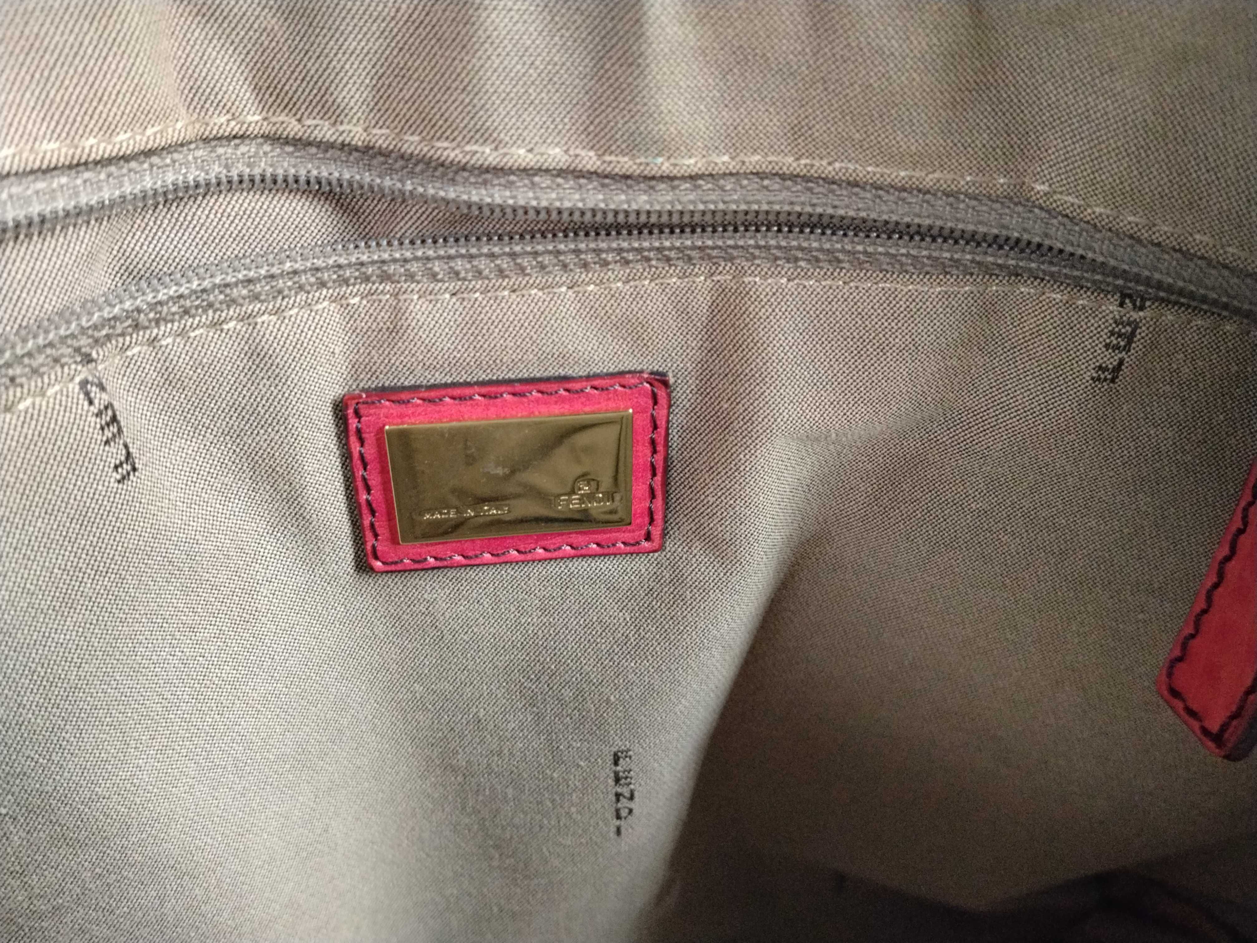 tote bag, Zucchino leather canvas tote bag — view 11