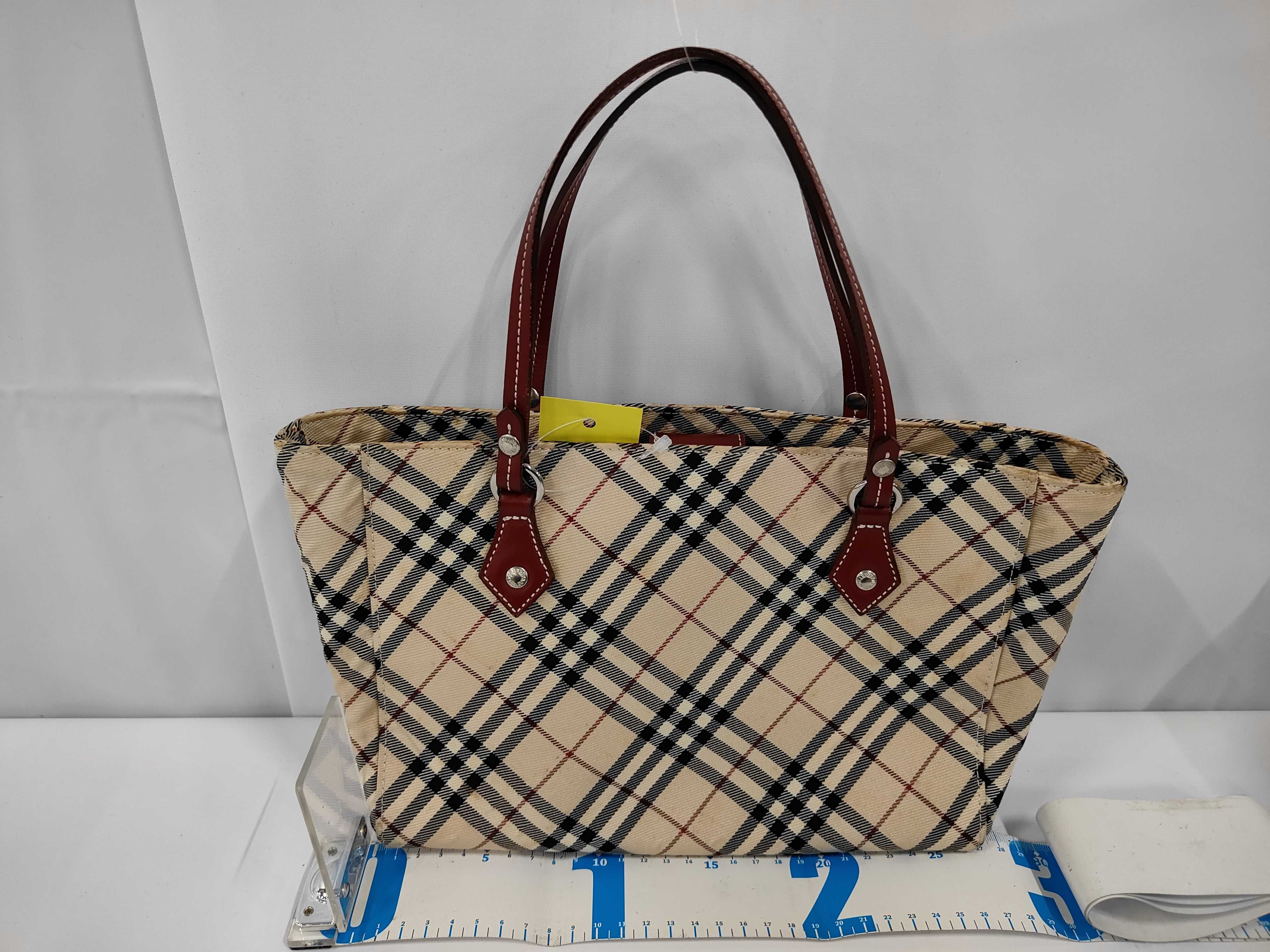 Blue Label Nova Check Handbag Tote Bag — view 2