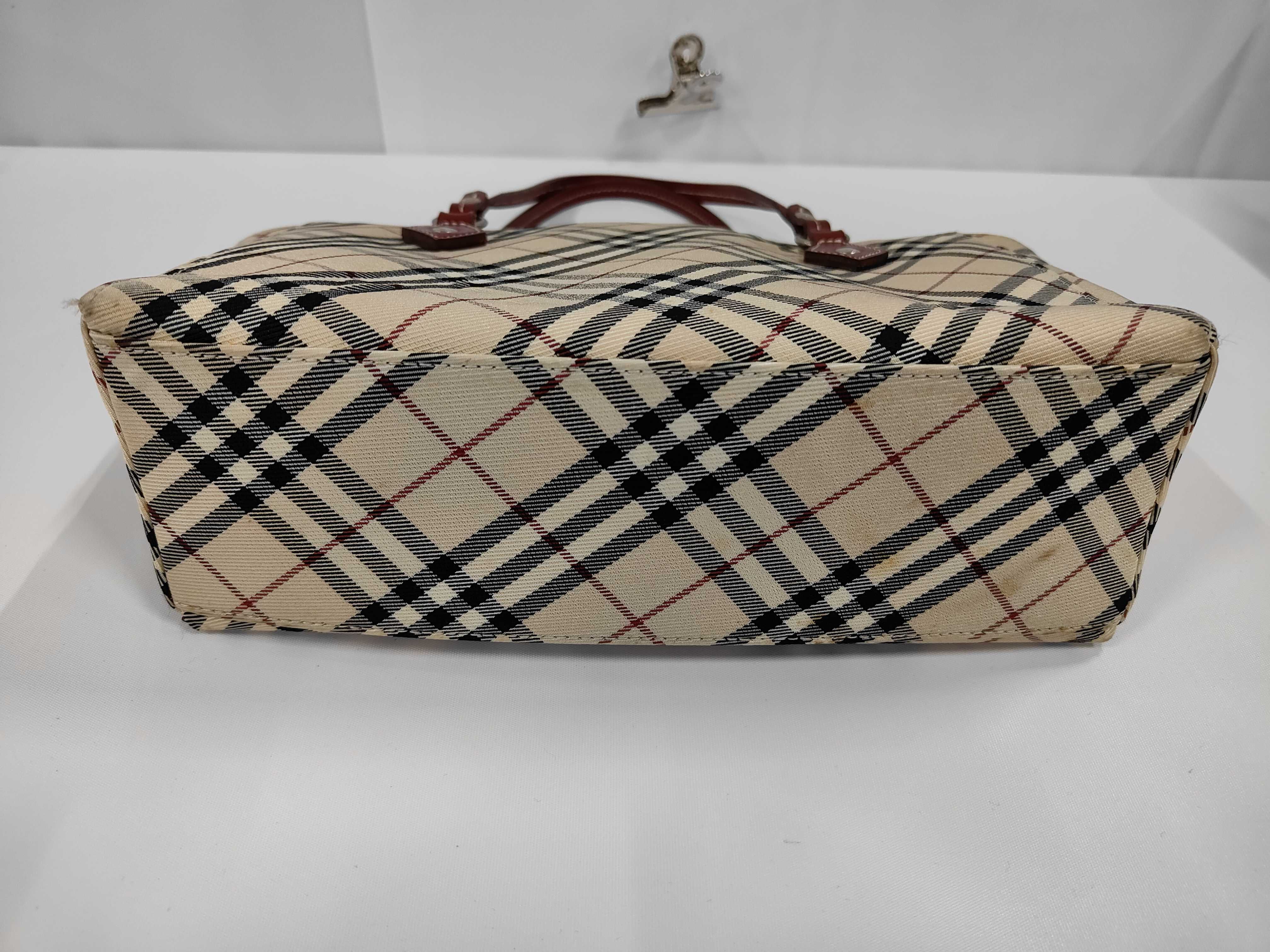 Blue Label Nova Check Handbag Tote Bag — view 6