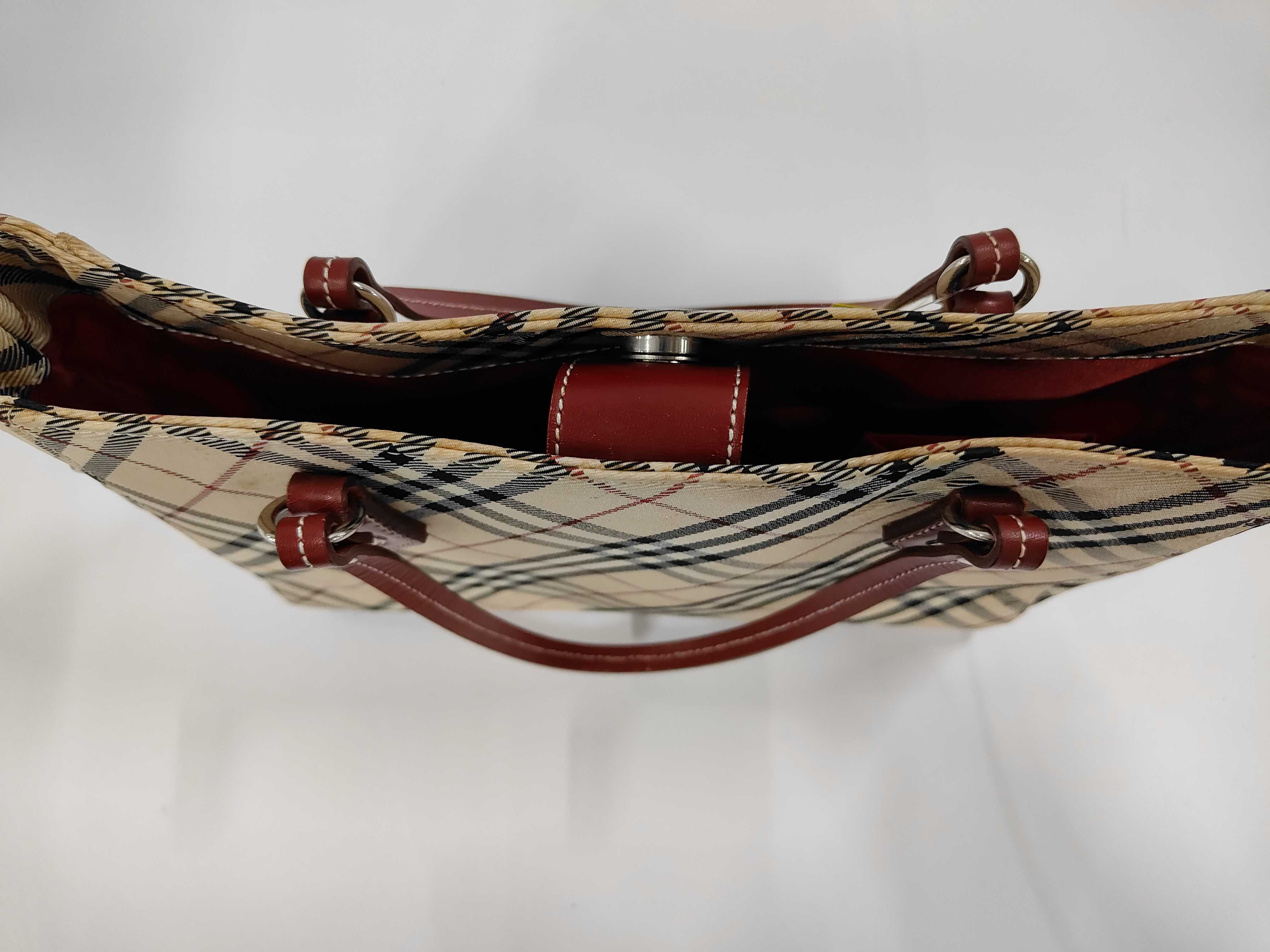 Blue Label Nova Check Handbag Tote Bag — view 7