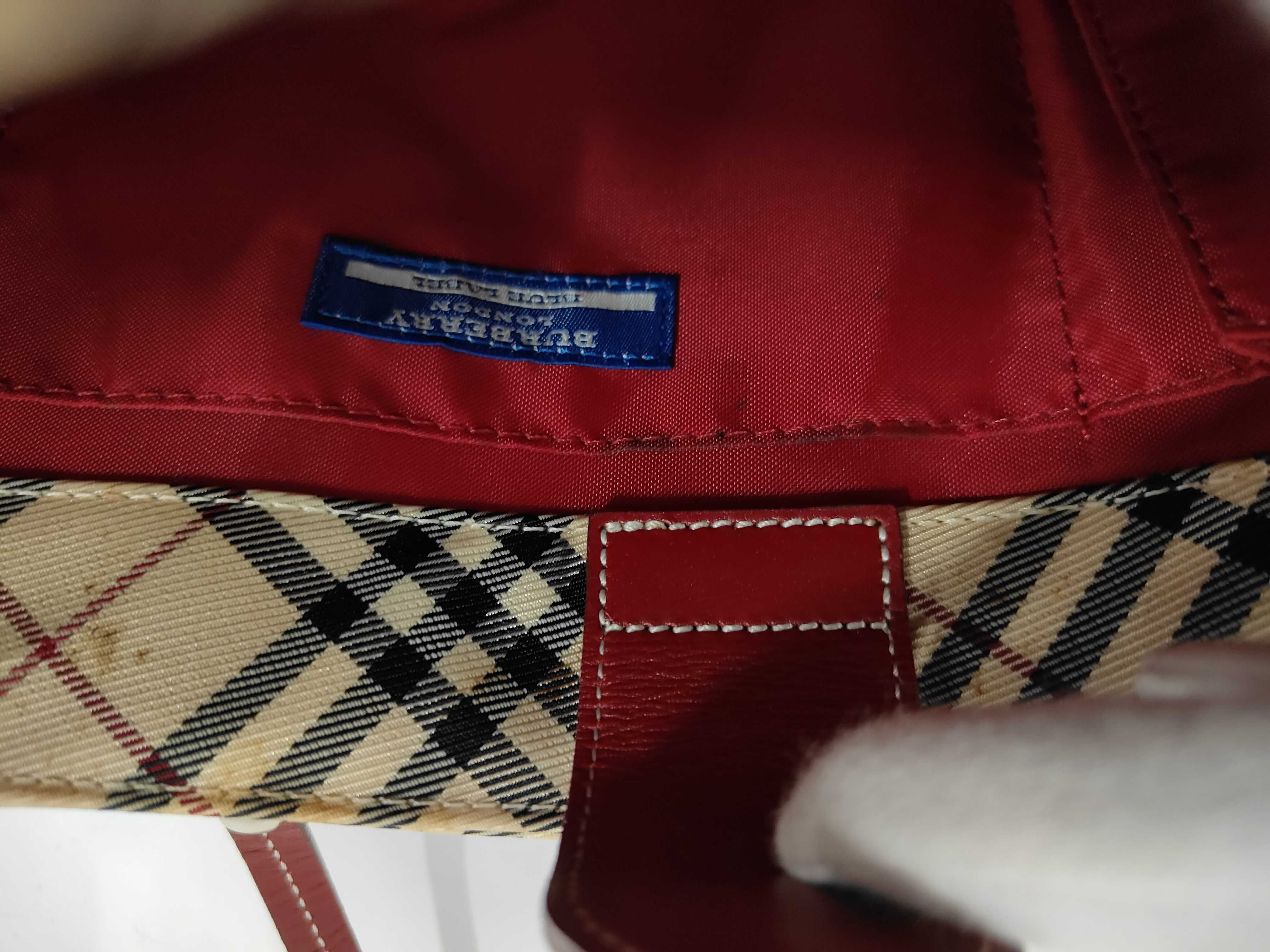 Blue Label Nova Check Handbag Tote Bag — view 10