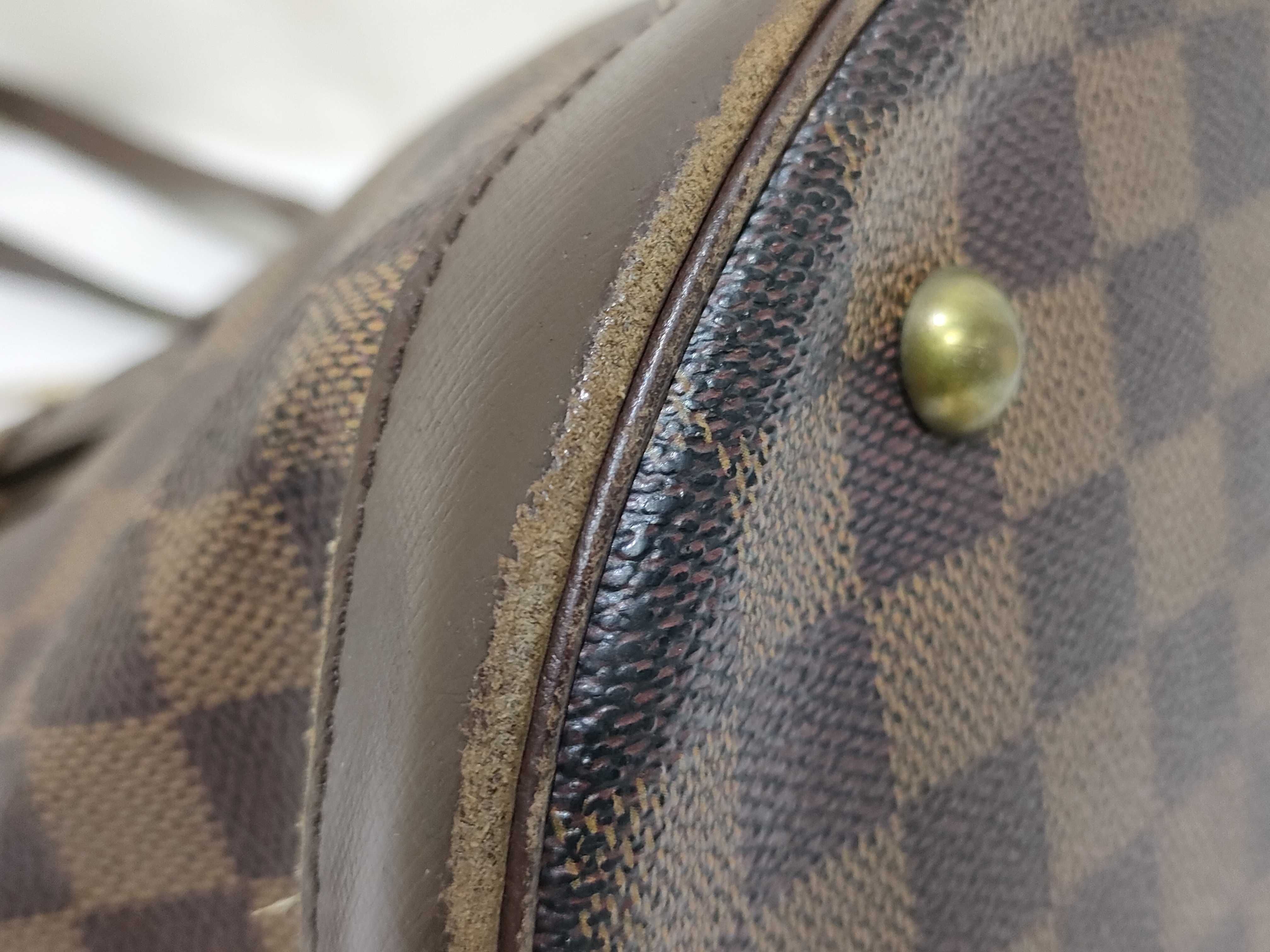 Damier Louis Vuitton Damier Mare Bucket Tote Bag — view 6