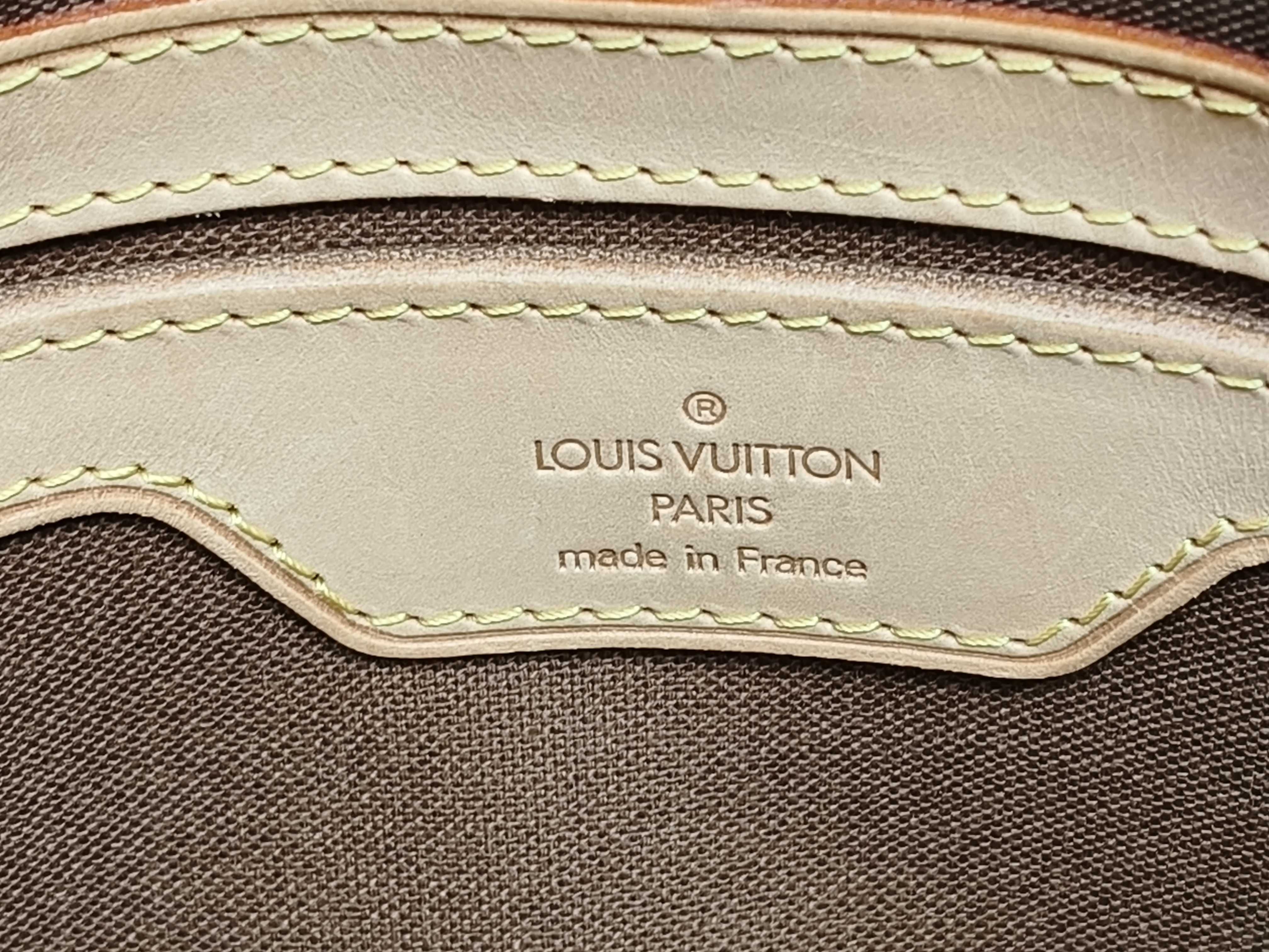 Monogram Louis Vuitton Carryall Boston Bag — view 12
