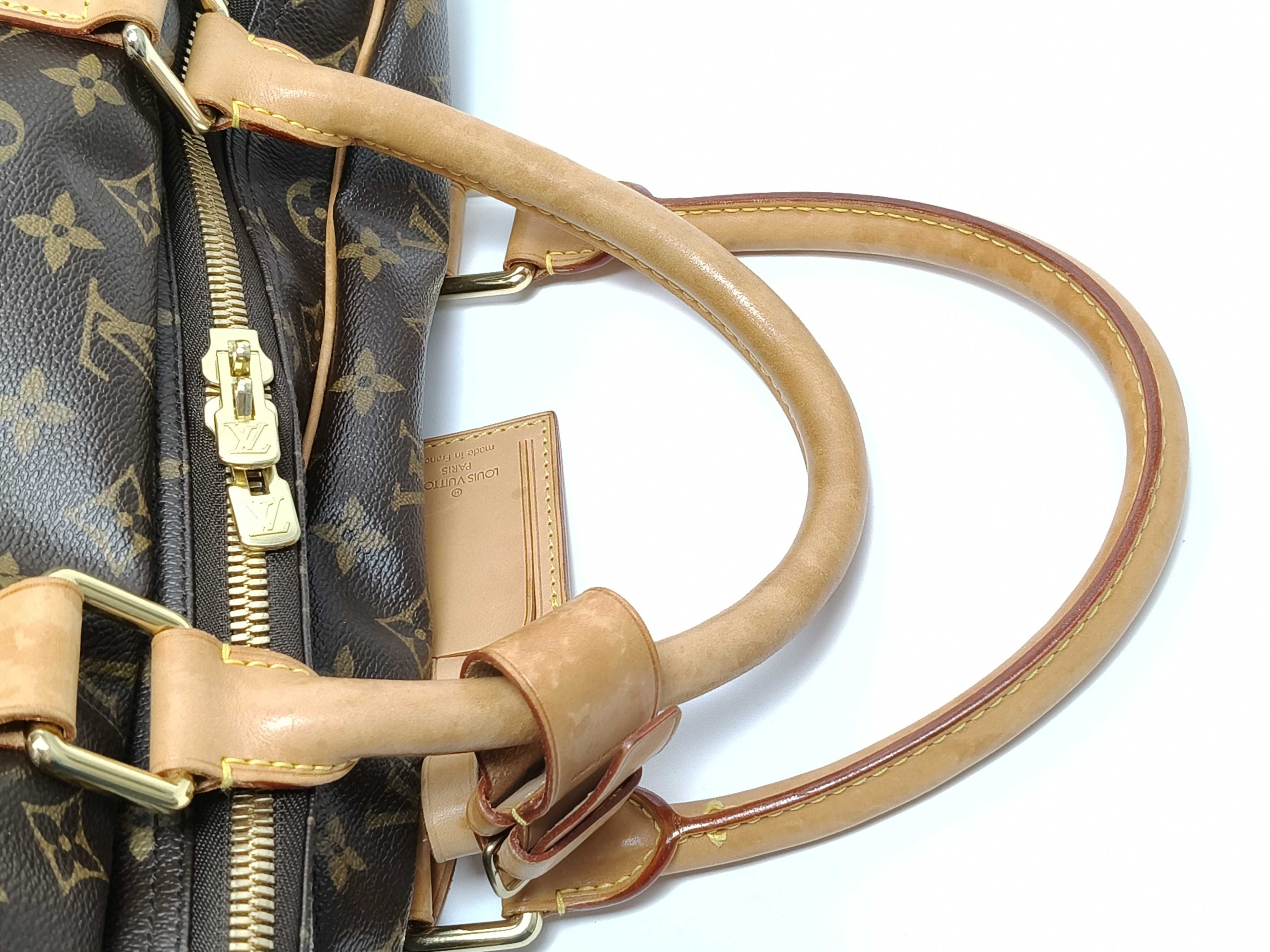 Monogram Louis Vuitton Carryall Boston Bag — view 3