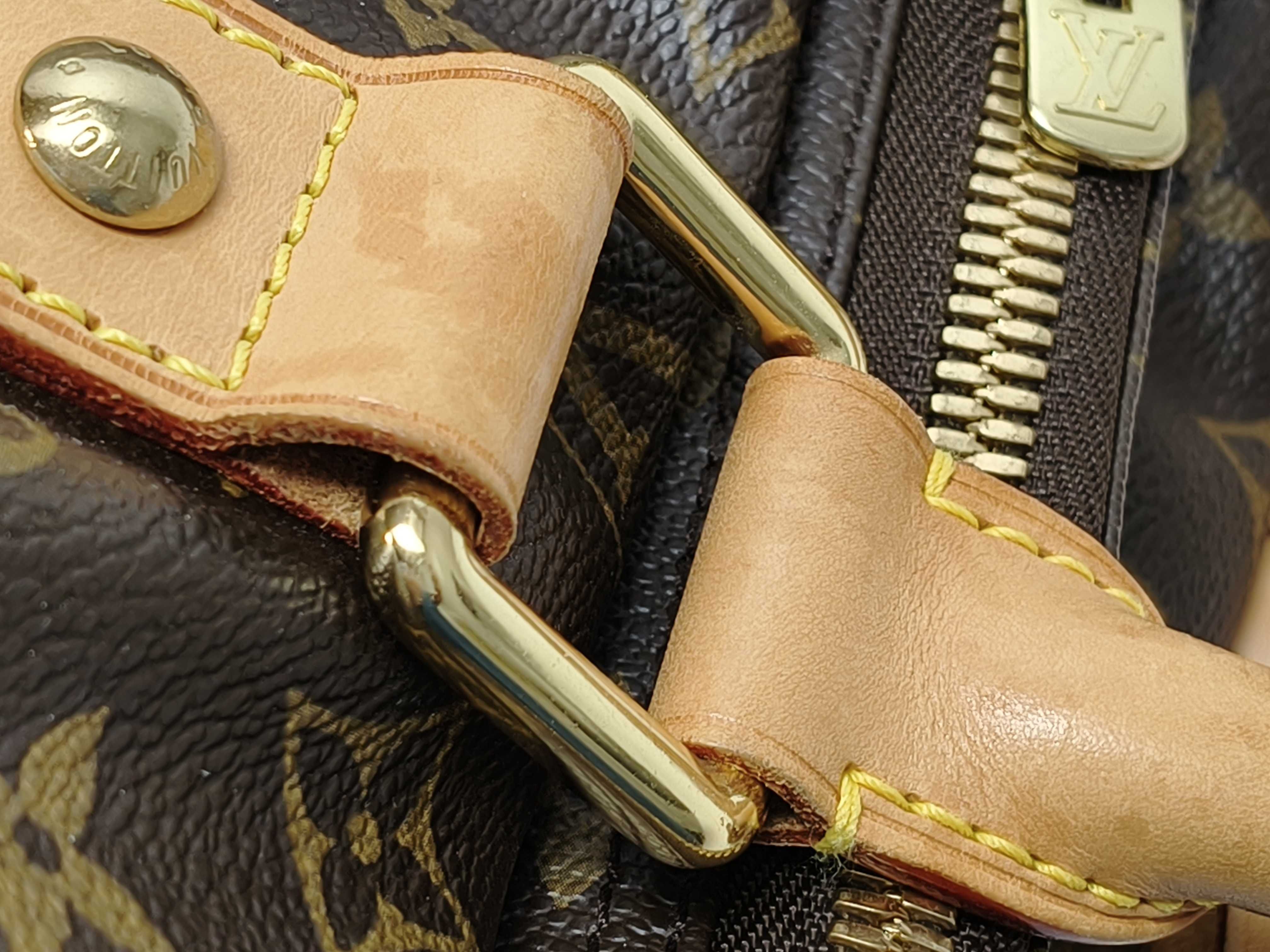 Monogram Louis Vuitton Carryall Boston Bag — view 5