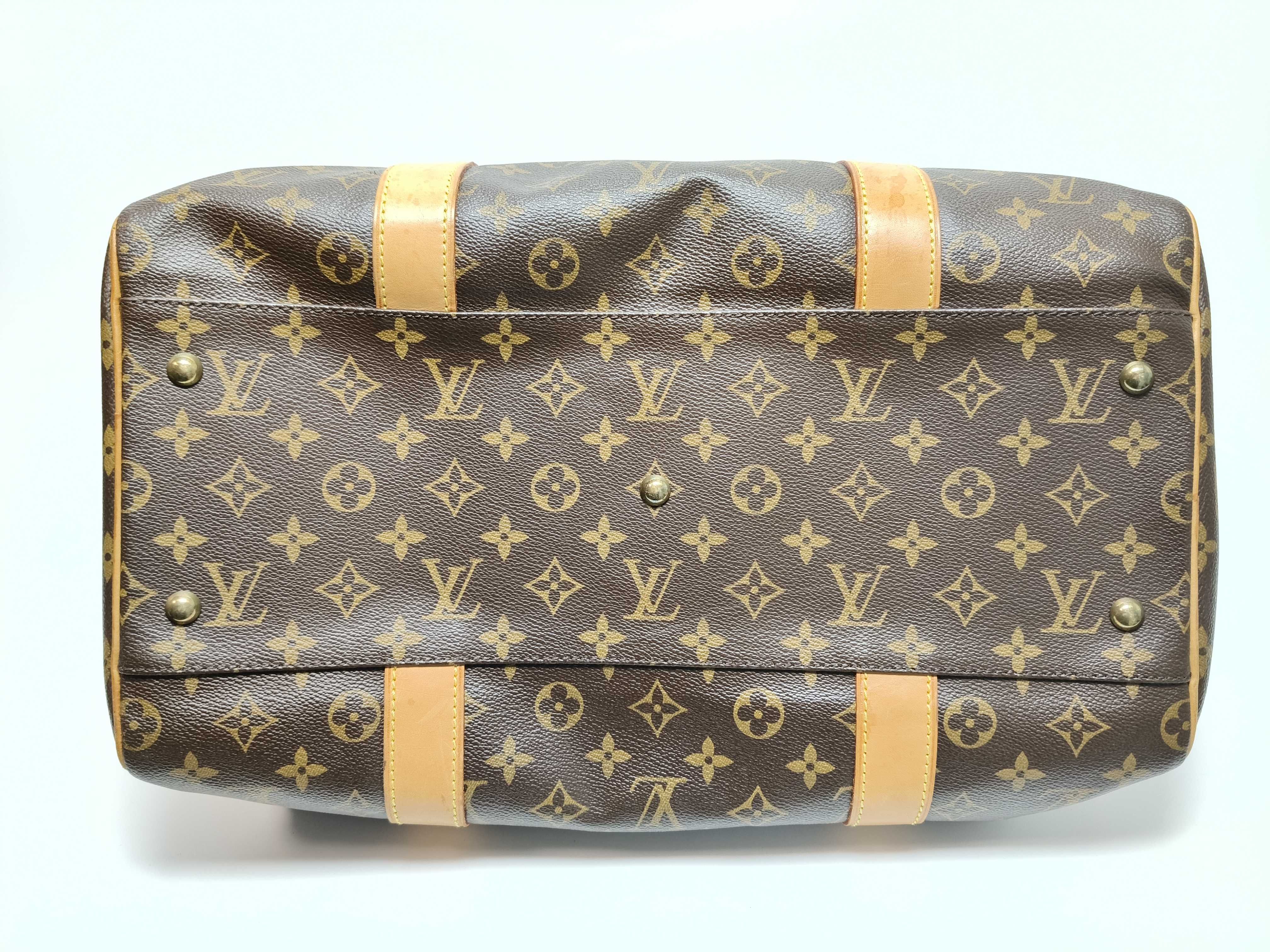 Monogram Louis Vuitton Carryall Boston Bag — view 8