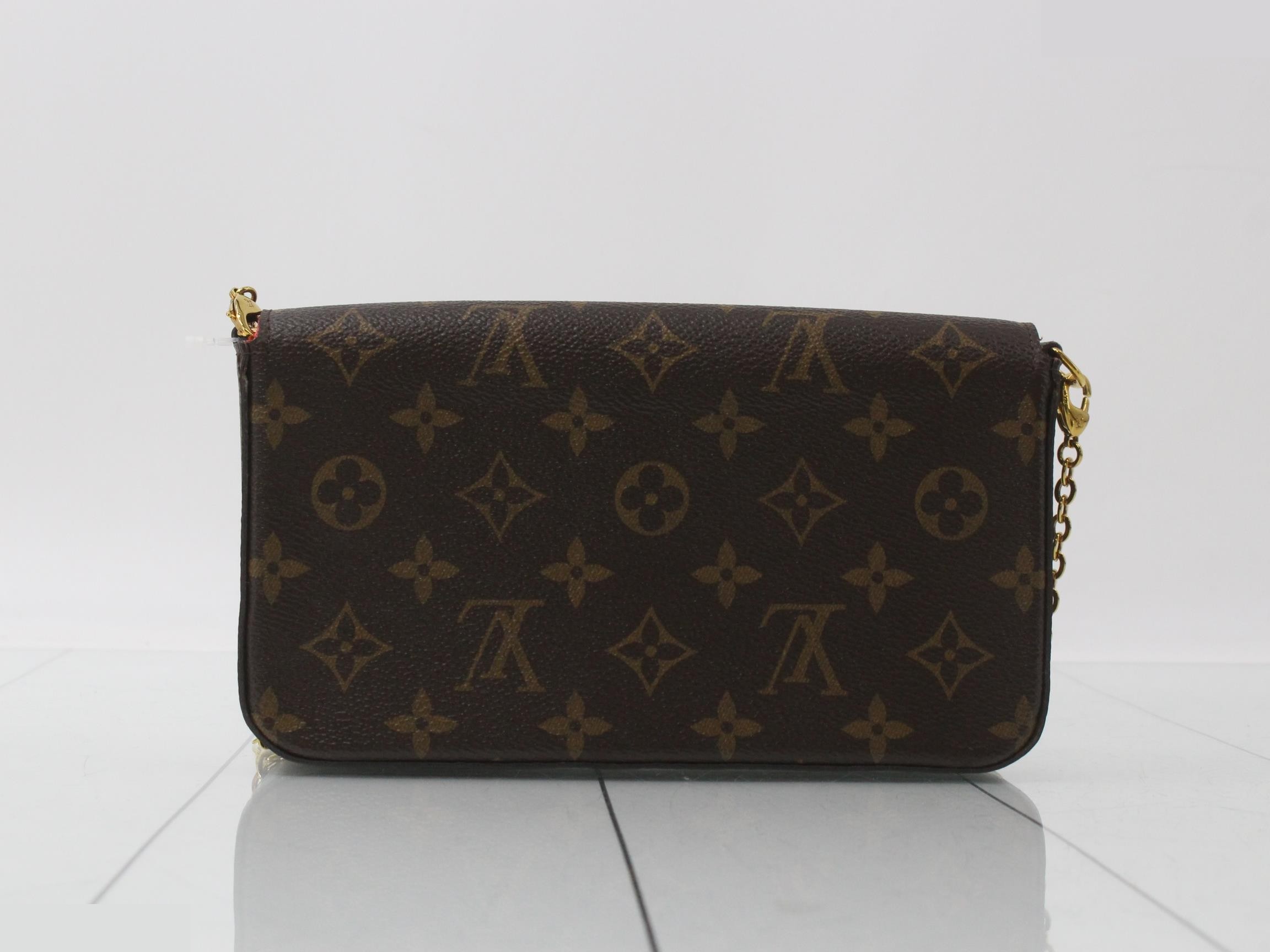Monogram Lovebird Pochette Felicie Shoulder Bag with Case — view 2