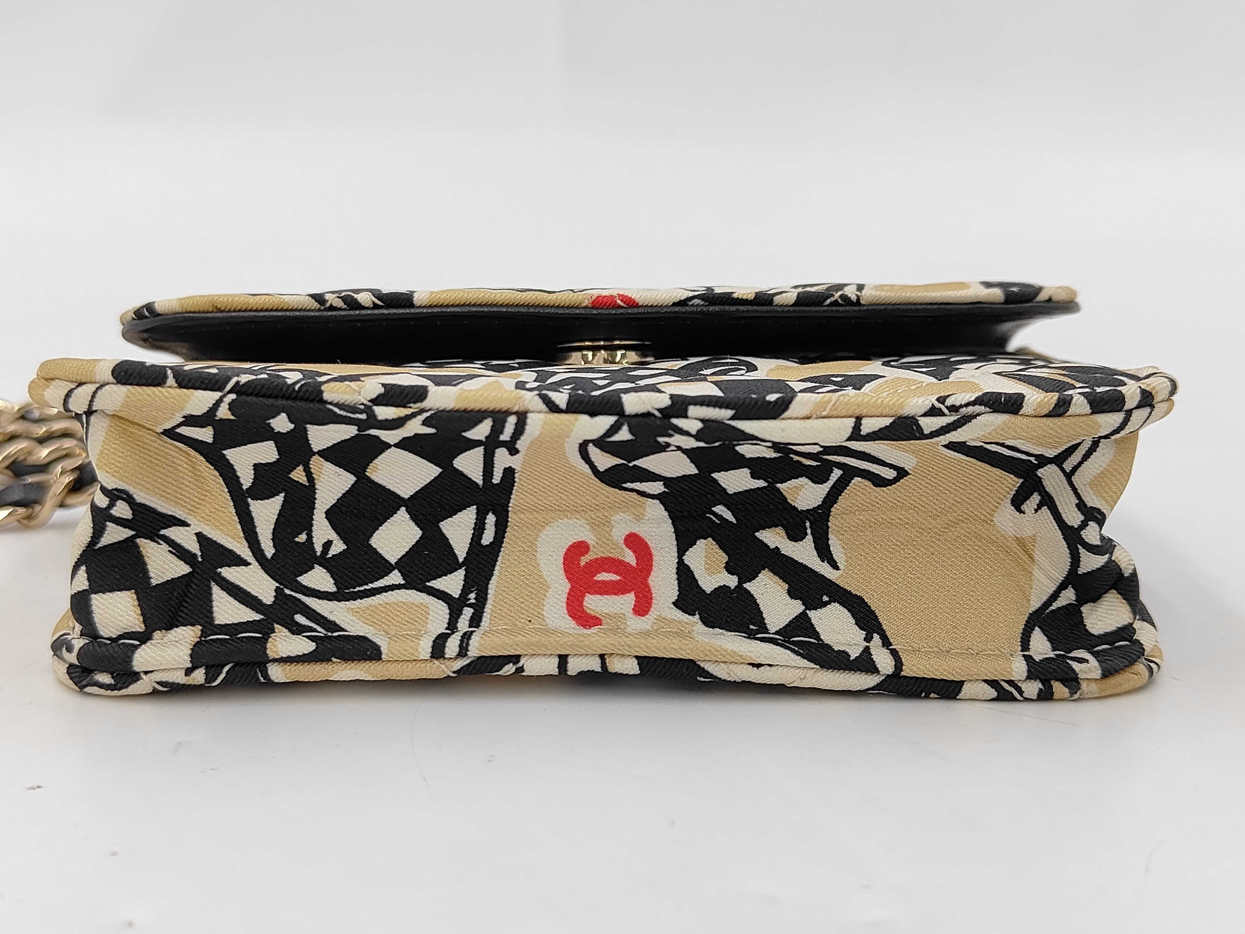 Mini Matelasse WITH COMPLIMENTS OF Quilted Chain Shoulder Bag — view 6
