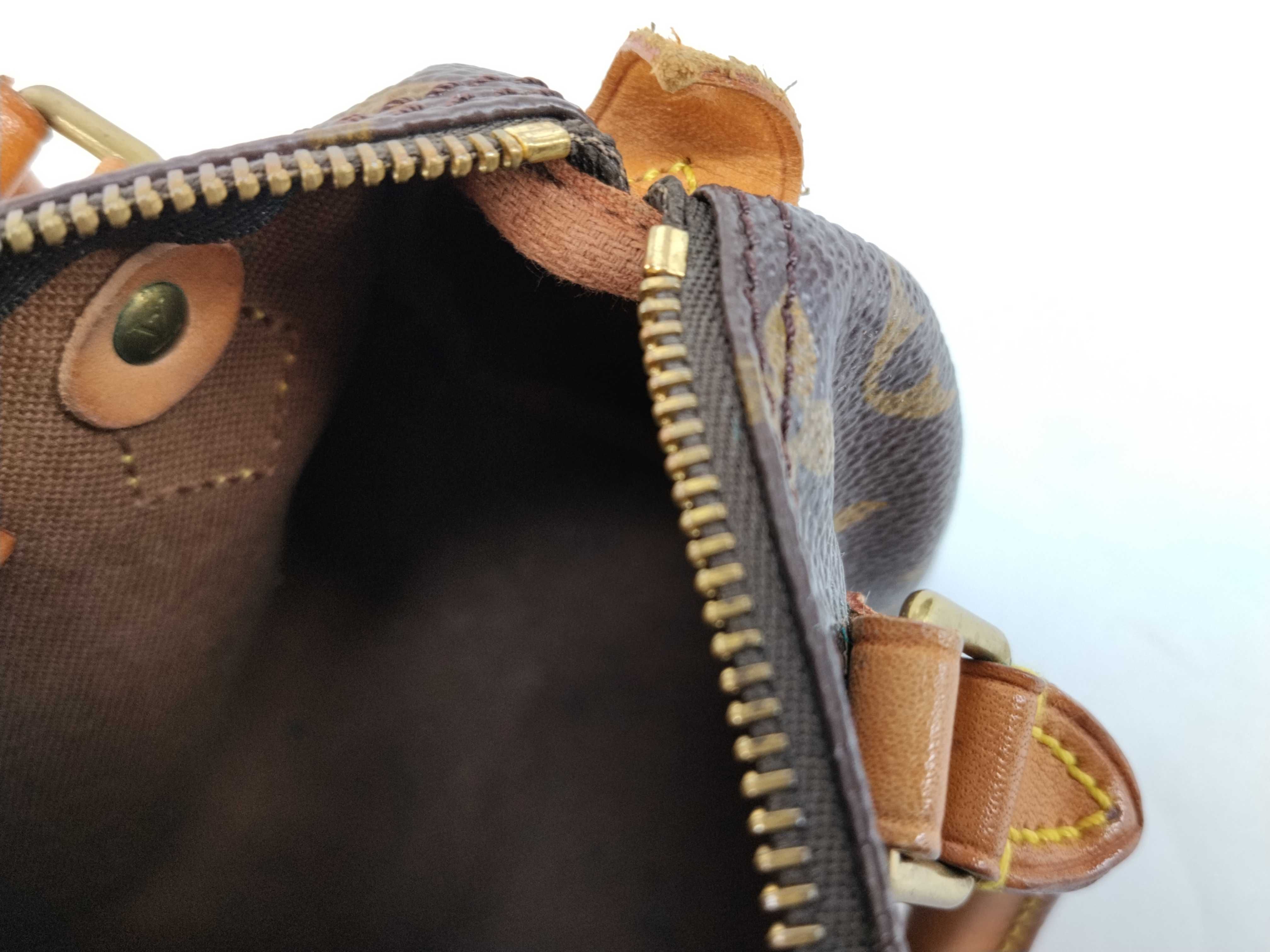 Monogram Louis Vuitton Mini Speedy Monogram M41534 Boston Bag — view 12
