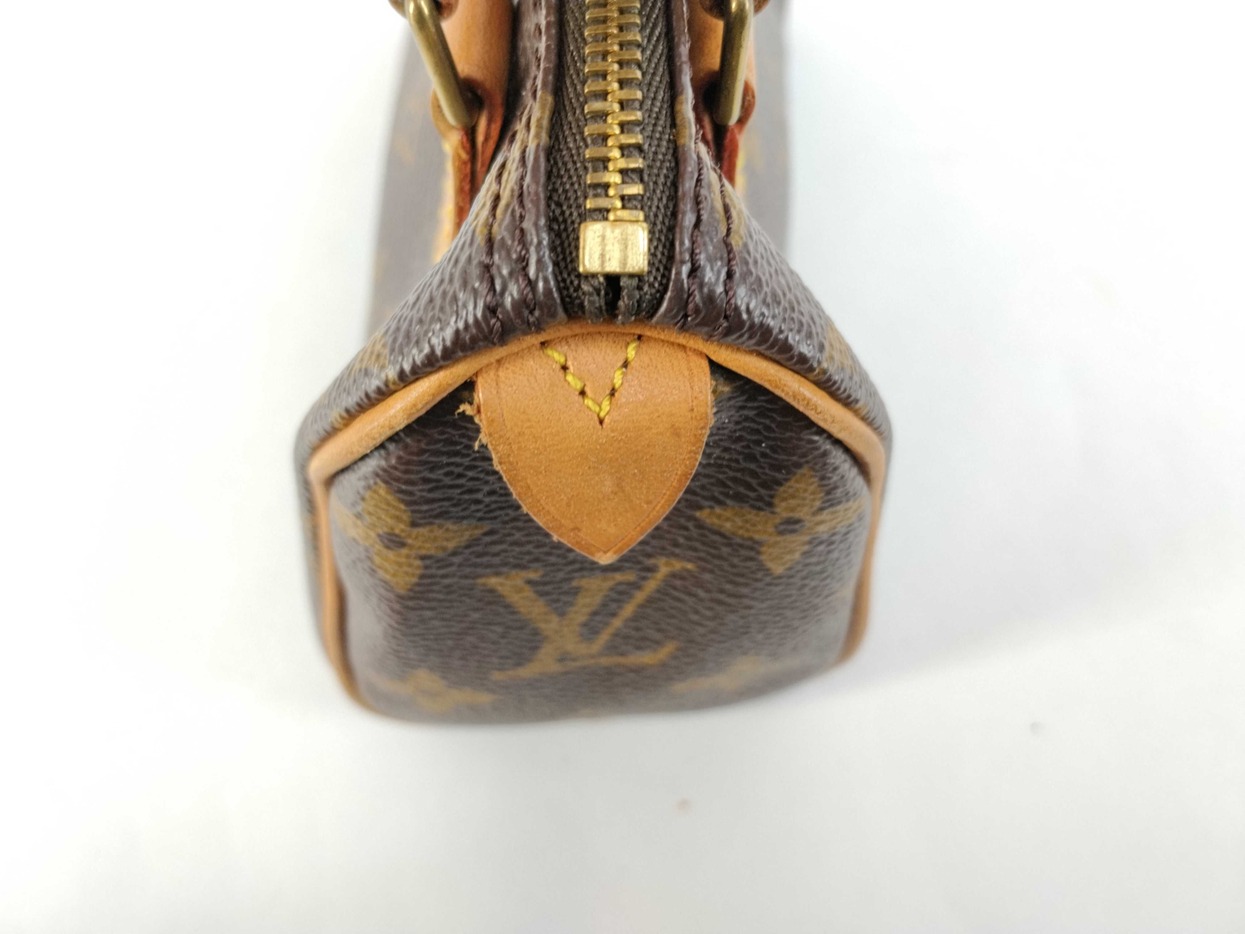 Monogram Louis Vuitton Mini Speedy Monogram M41534 Boston Bag — view 8