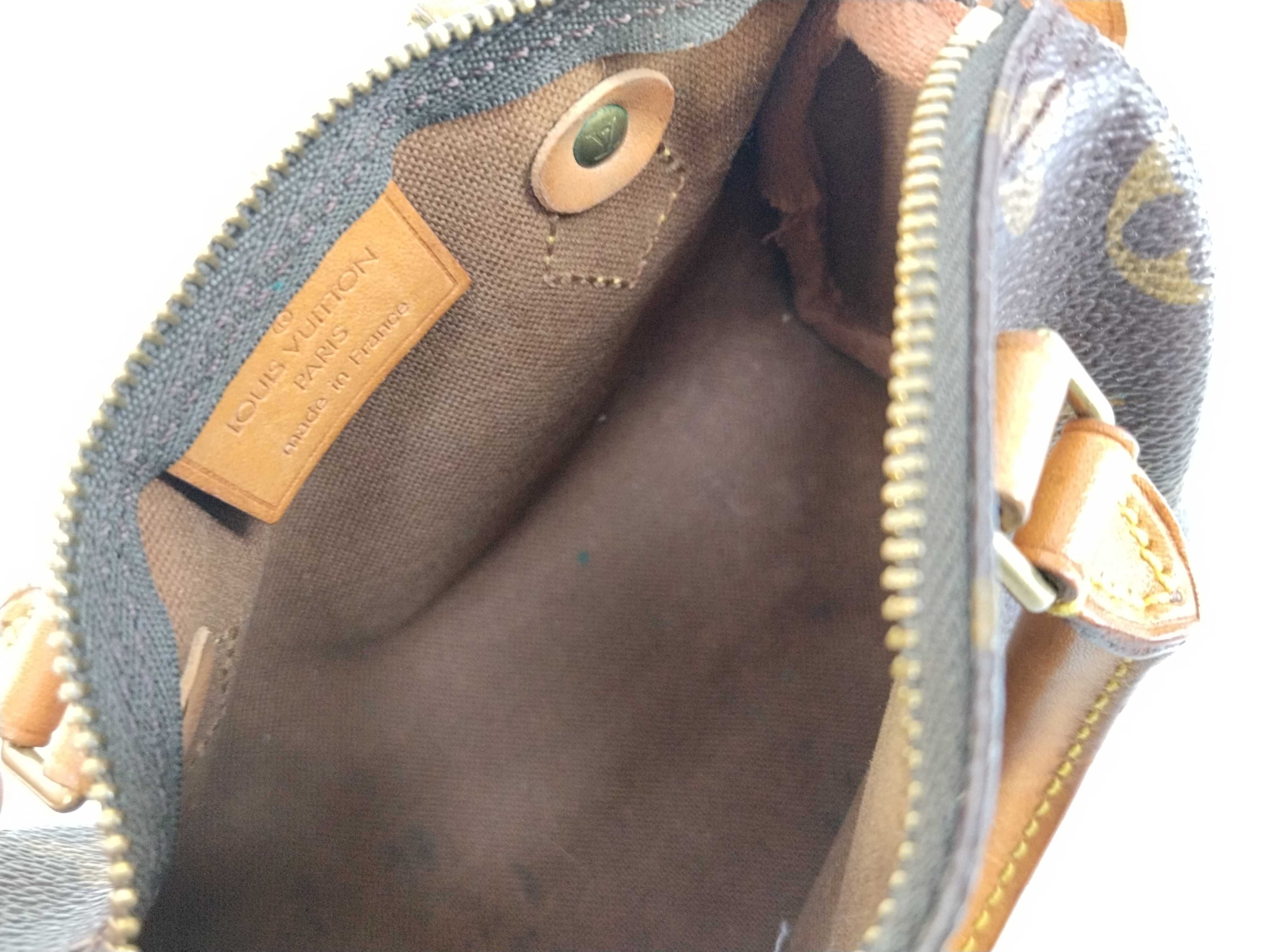 Monogram Louis Vuitton Mini Speedy Monogram M41534 Boston Bag — view 10