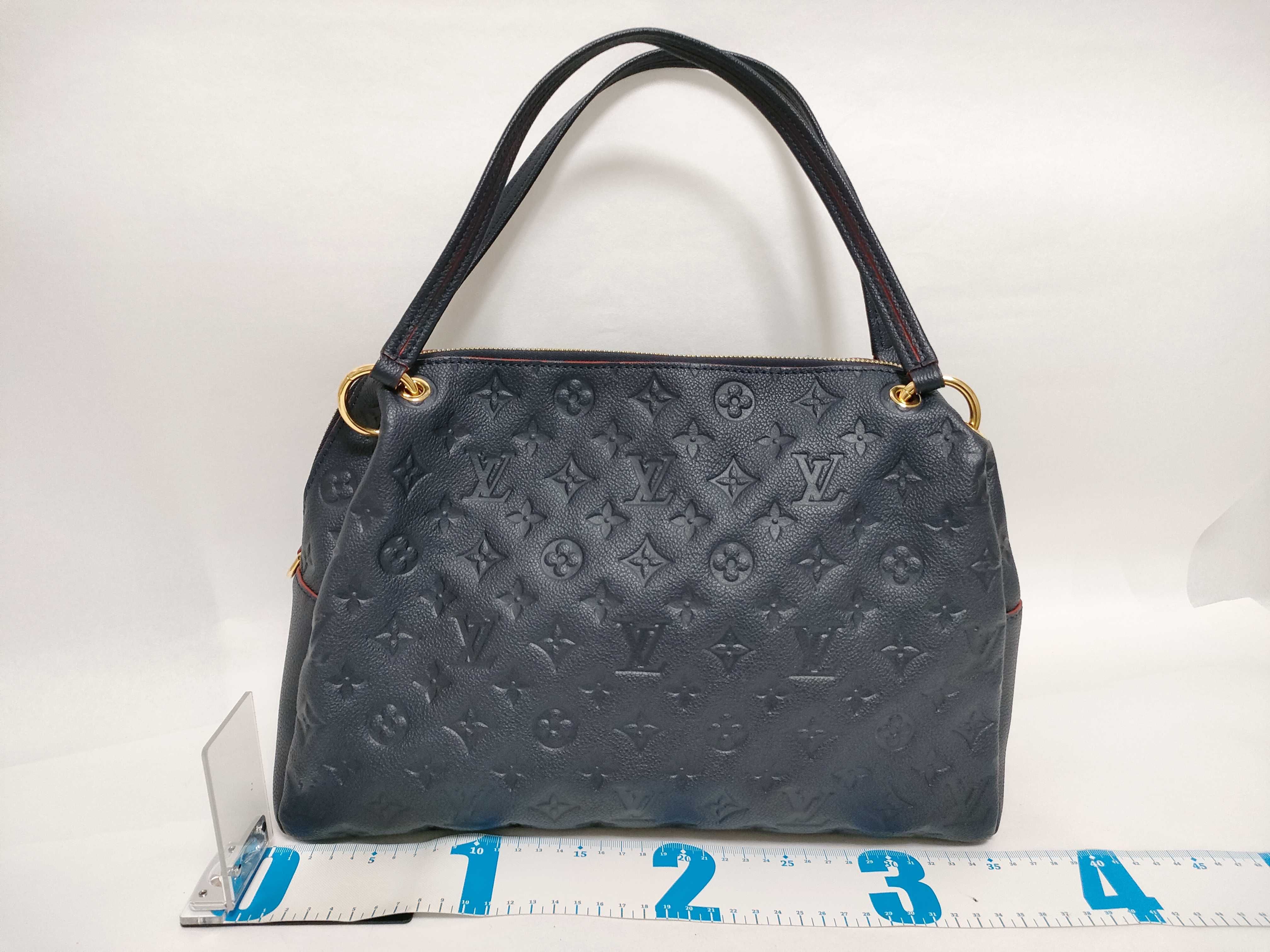 Monogram Empreinte Navy Monogram Empreinte Pontu PM Handbag — view 2