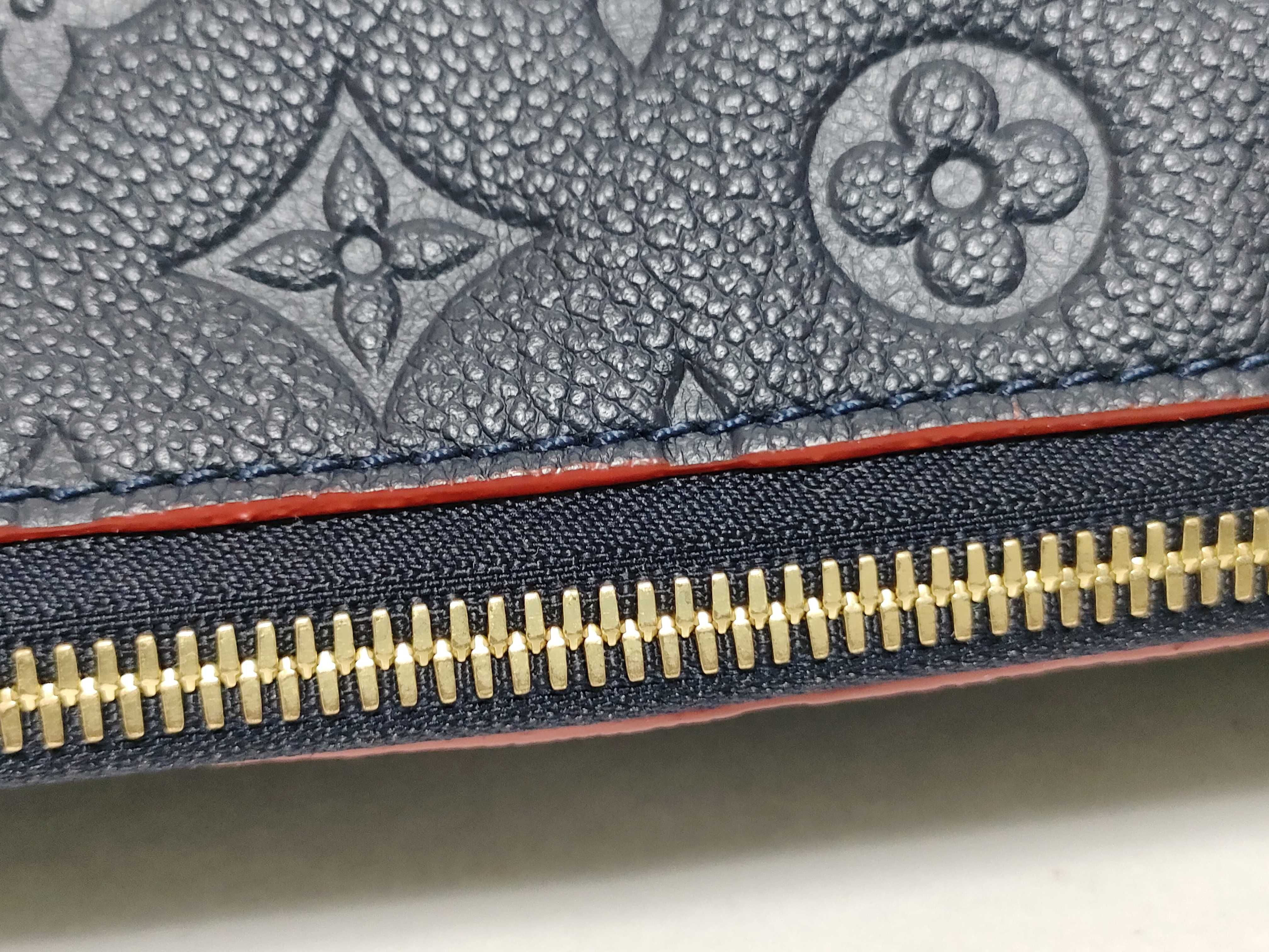 Monogram Empreinte Navy Monogram Empreinte Pontu PM Handbag — view 7