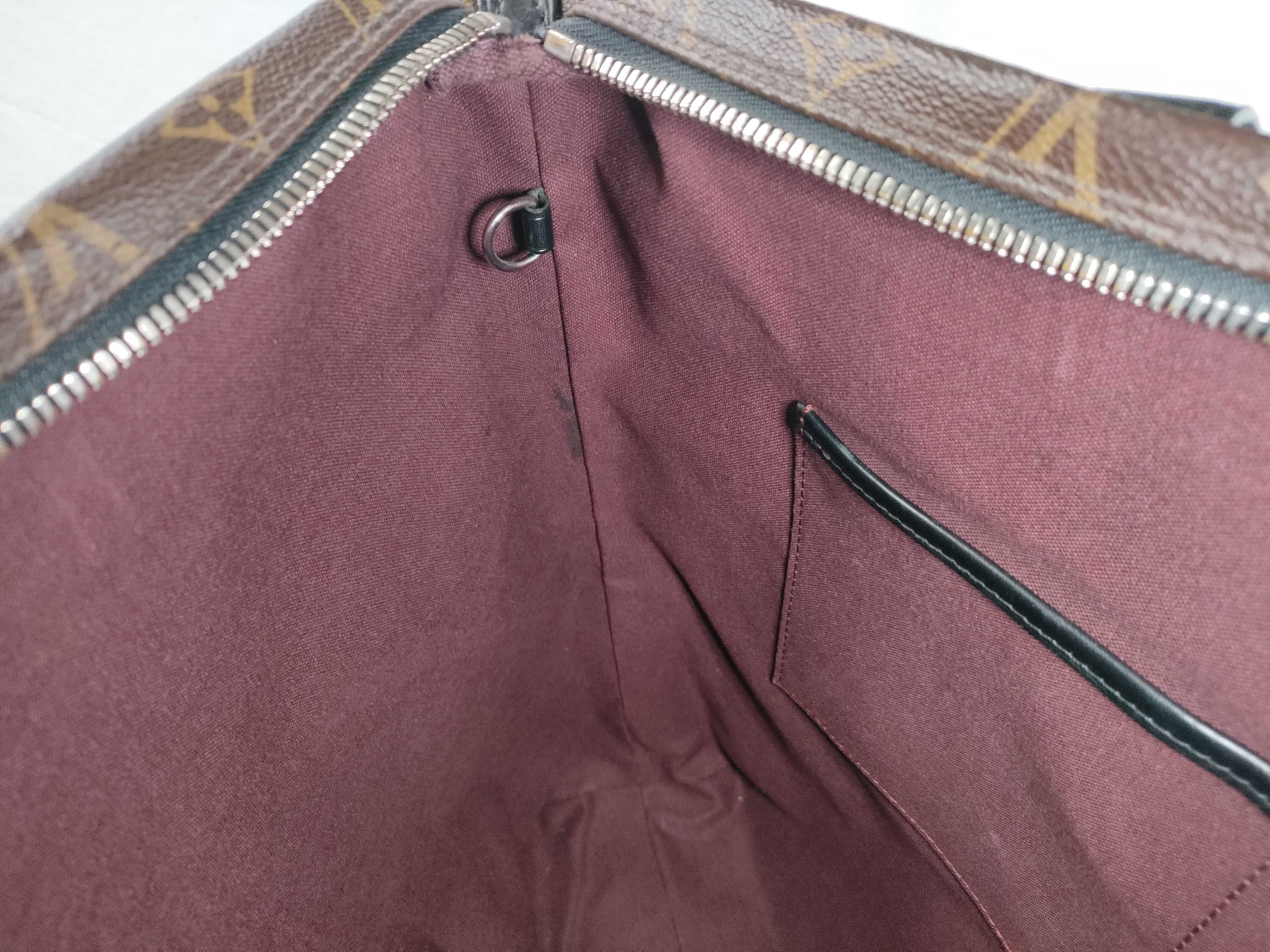 Monogram Louis Vuitton Monogram Macassar Tote Bag Davis M56708 Tote Bag — view 12