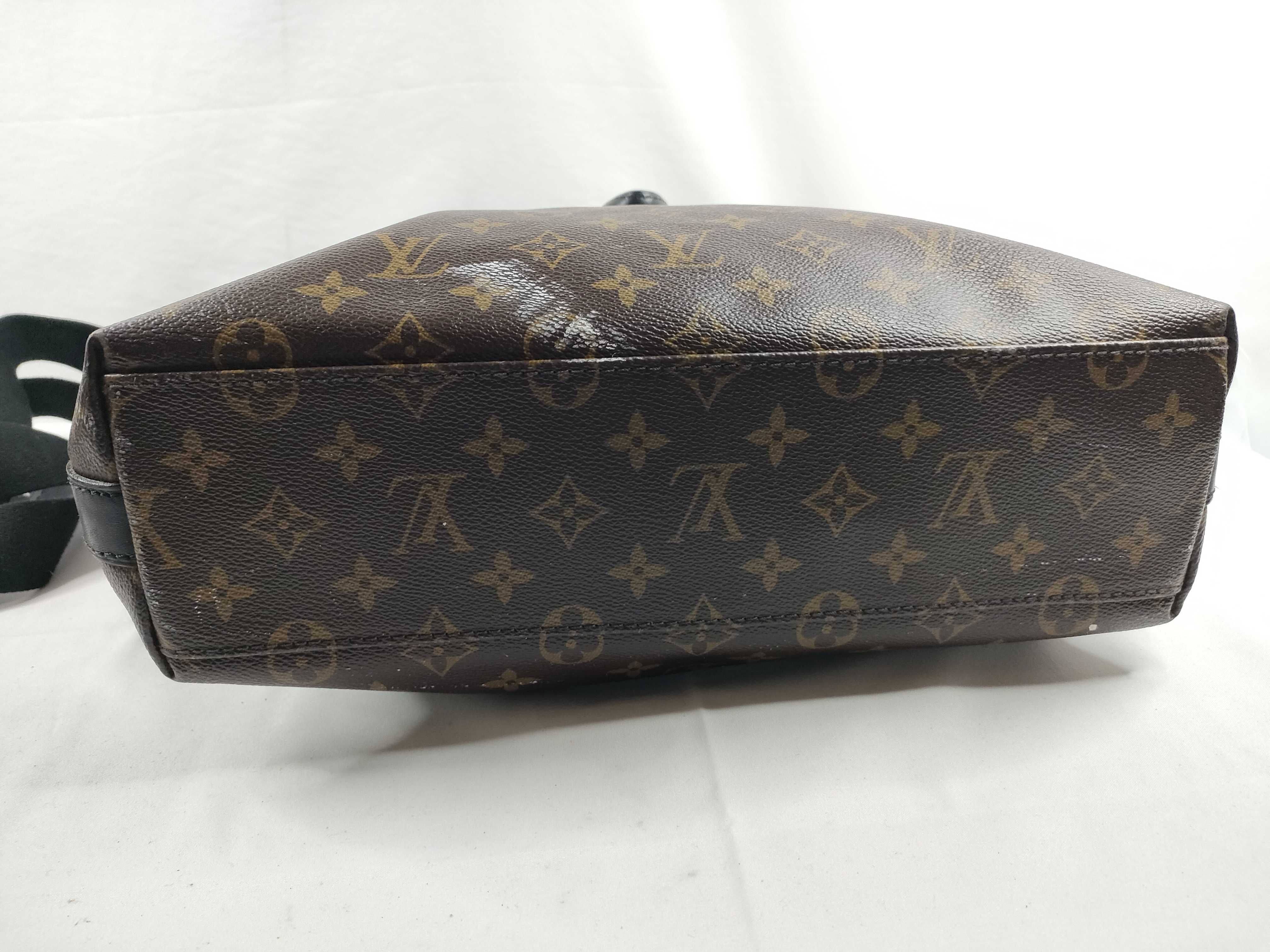 Monogram Louis Vuitton Monogram Macassar Tote Bag Davis M56708 Tote Bag — view 4