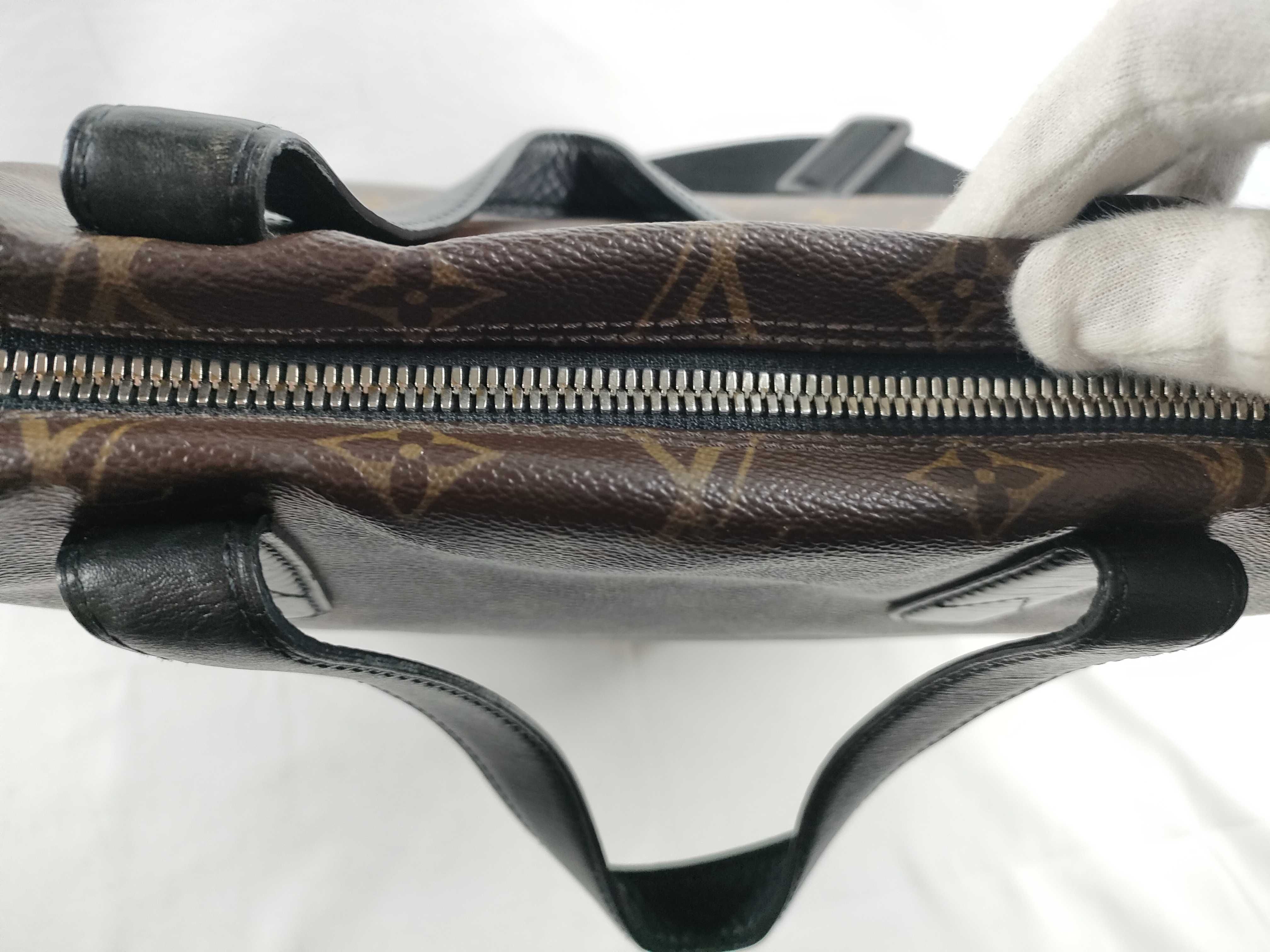 Monogram Louis Vuitton Monogram Macassar Tote Bag Davis M56708 Tote Bag — view 10