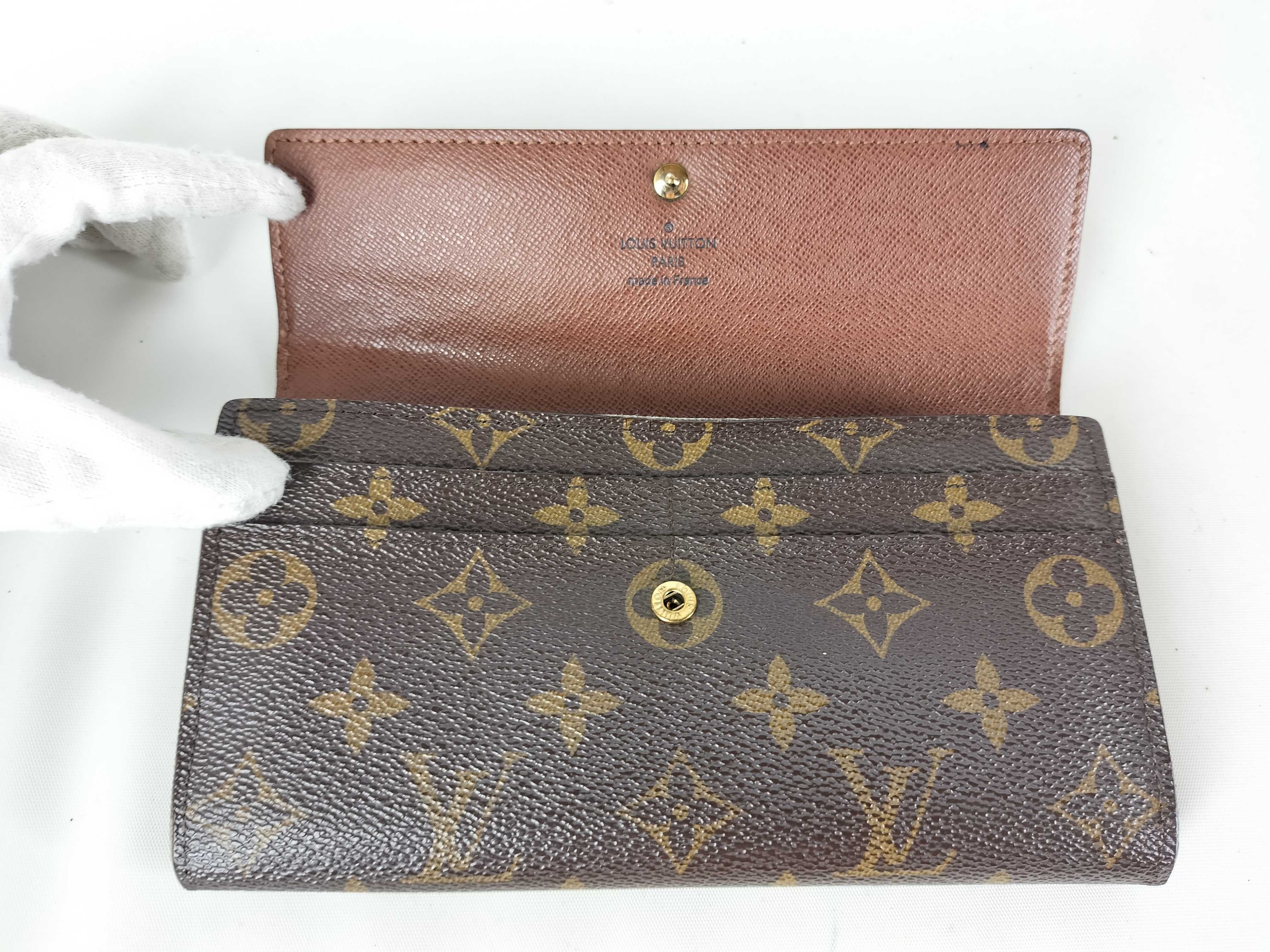 Monogram Portefeuille Sarah Wallet — view 7