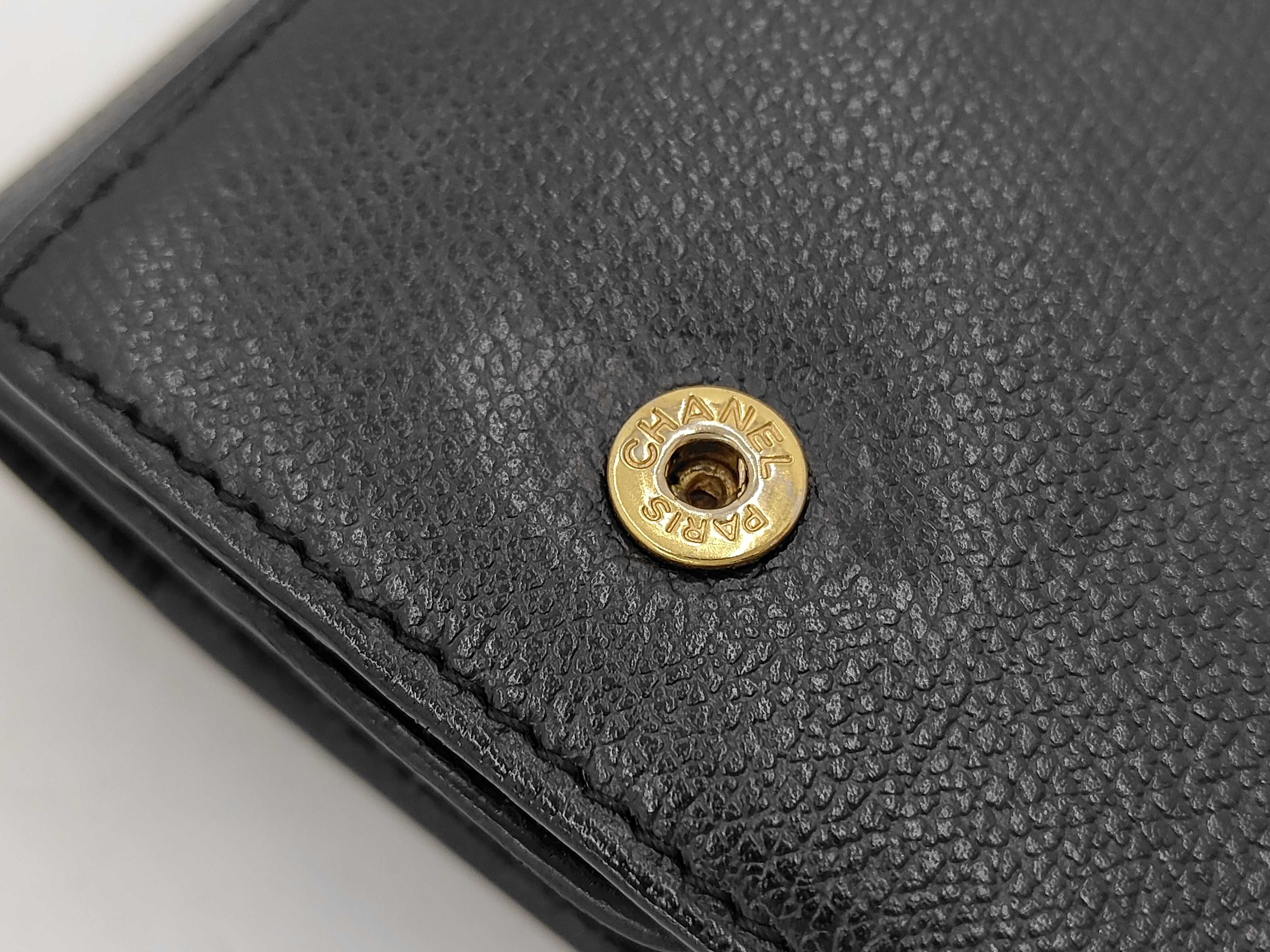 Coco Button No. 9 Black Wallet — view 7