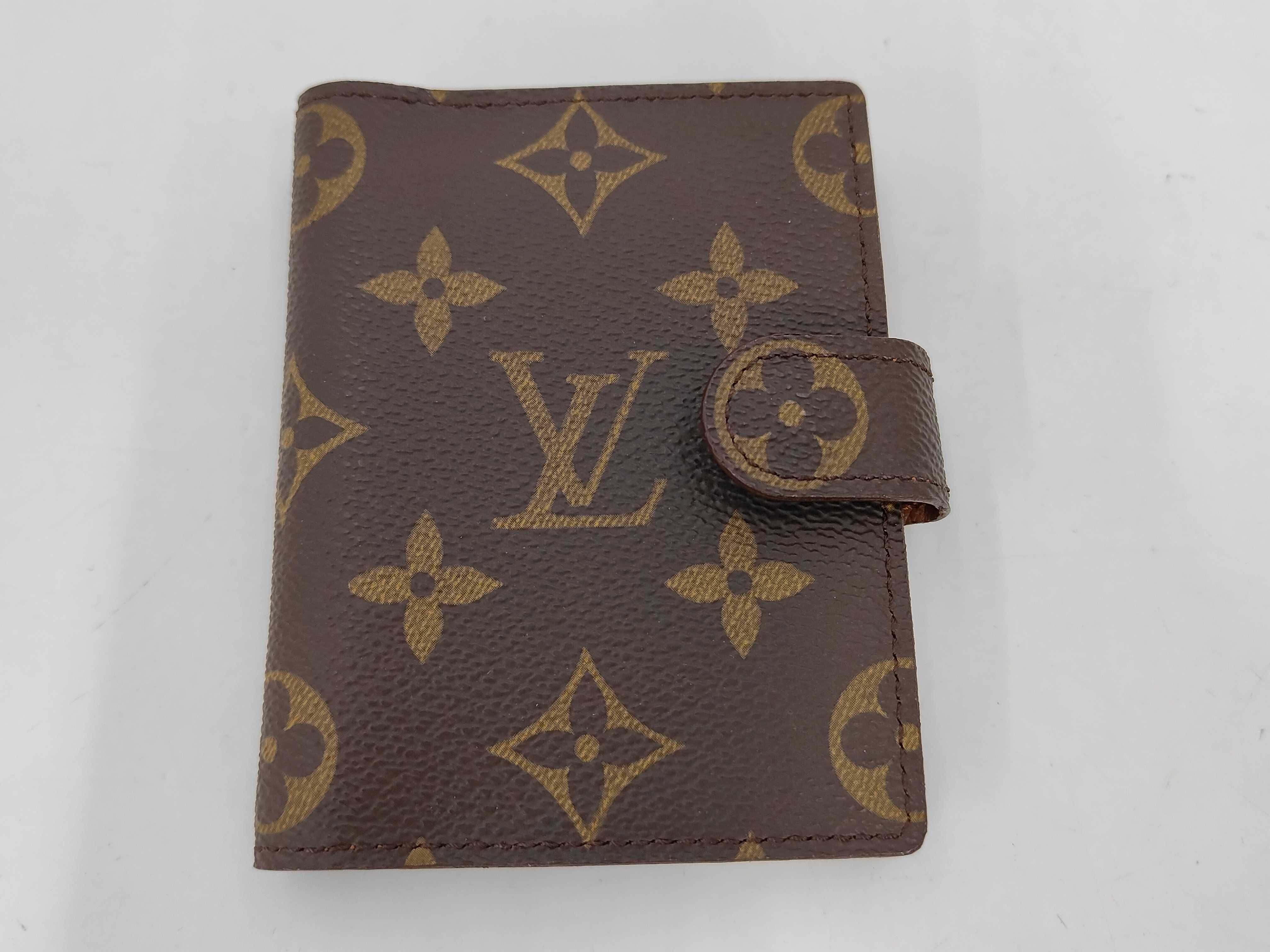 Monogram Louis Vuitton Monogram Agenda Mini TH0928 Card Case