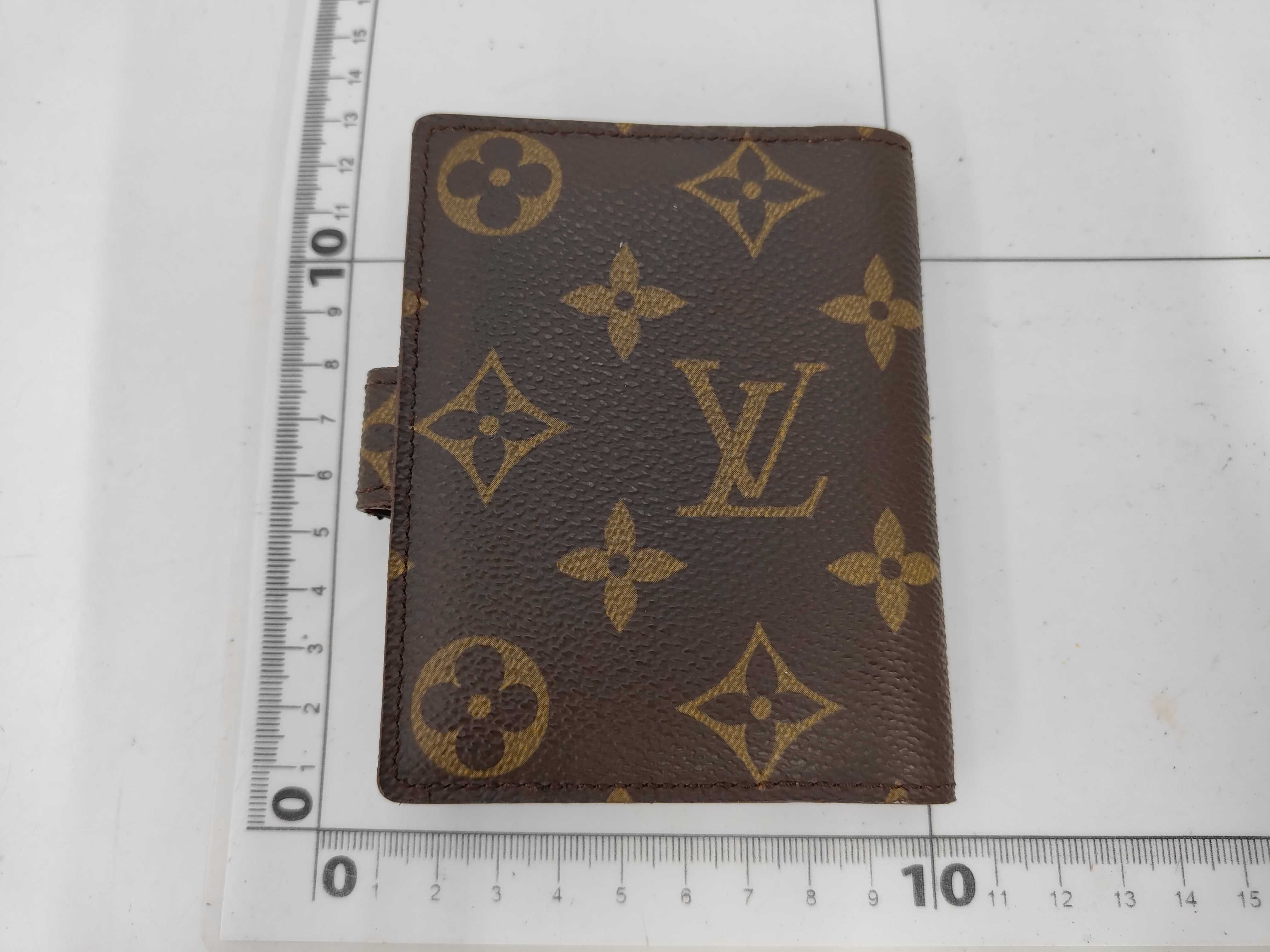 Monogram Louis Vuitton Monogram Agenda Mini TH0928 Card Case — view 2