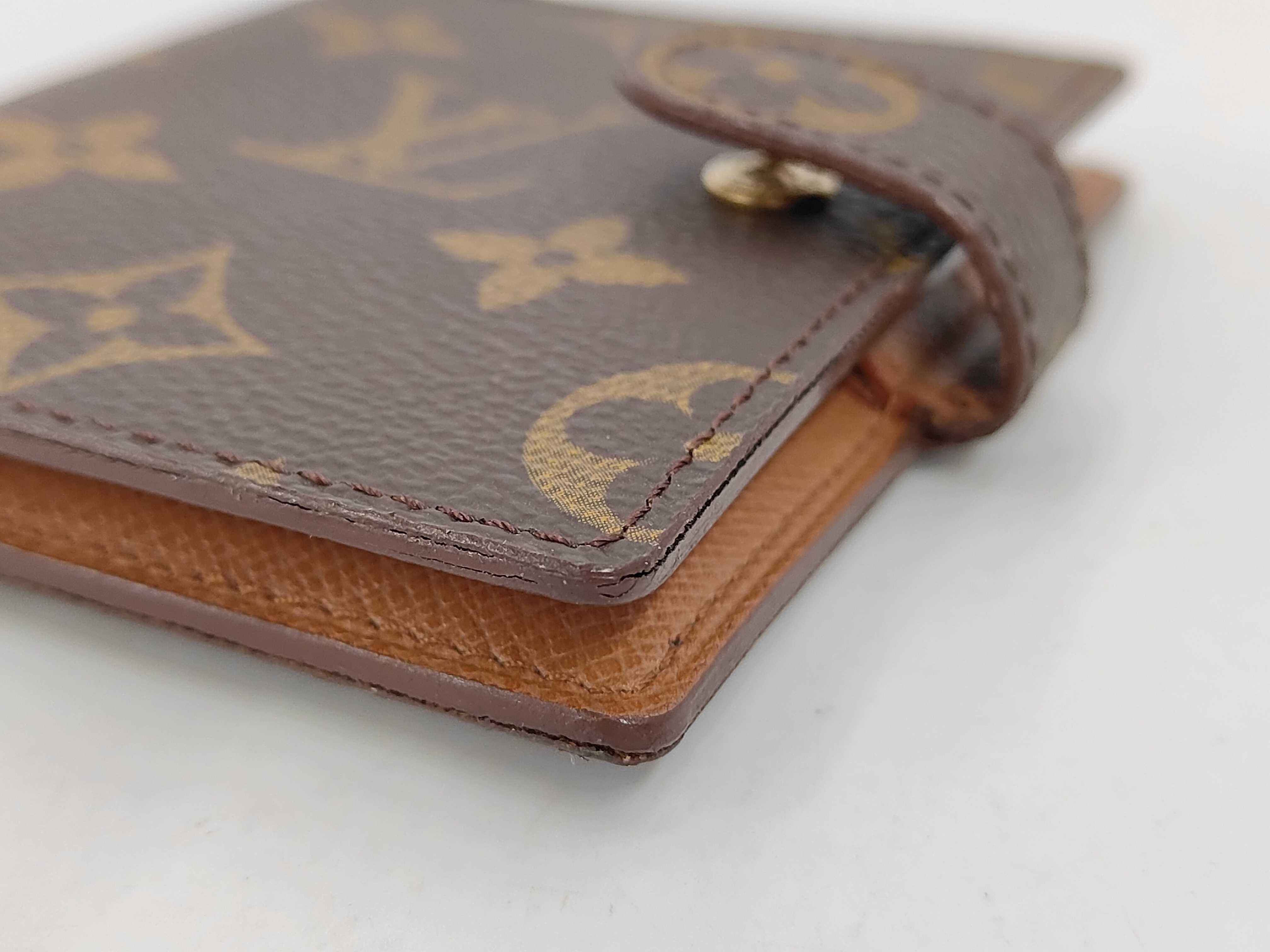 Monogram Louis Vuitton Monogram Agenda Mini TH0928 Card Case — view 3