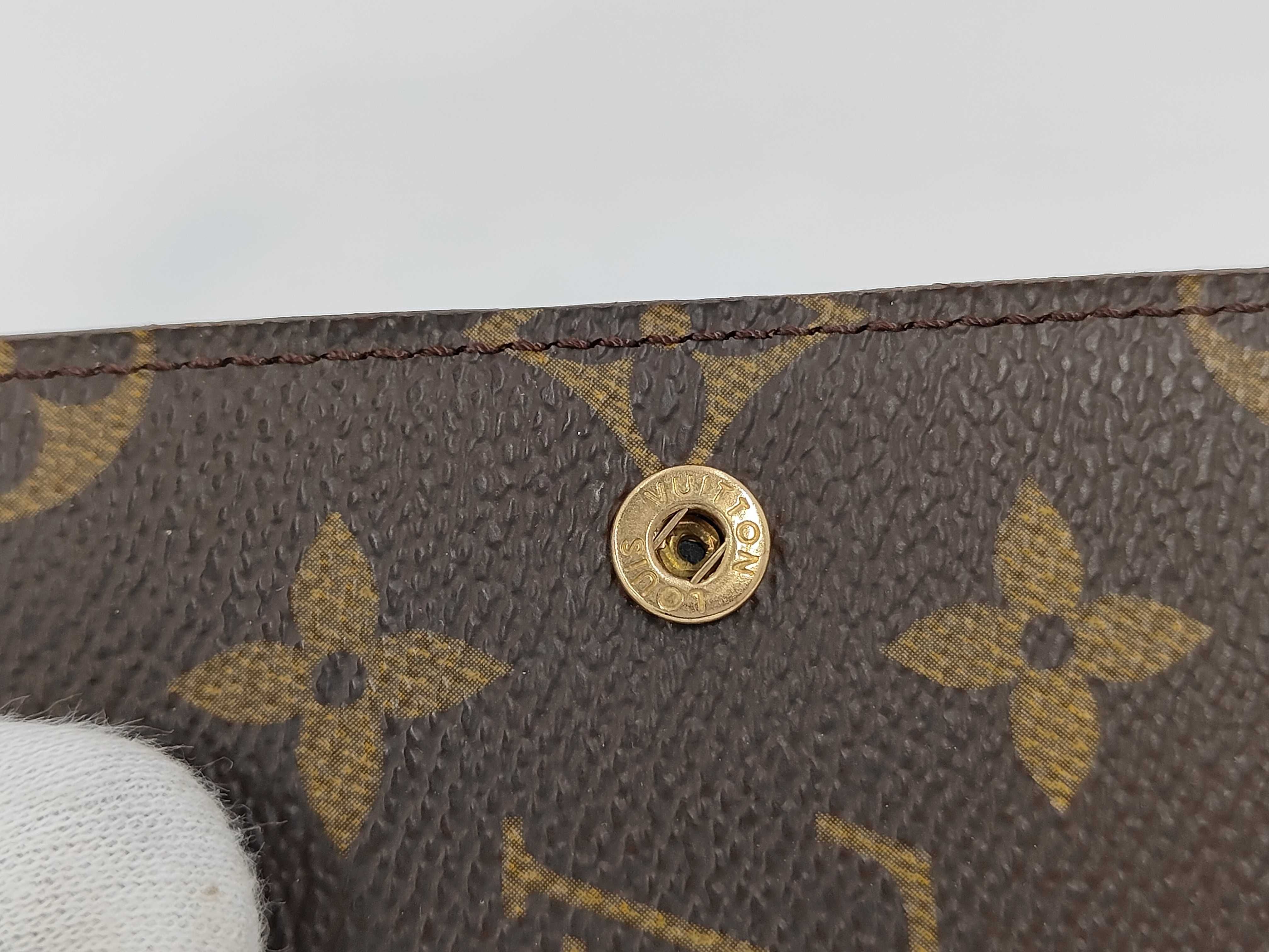 Monogram Louis Vuitton Monogram Agenda Mini TH0928 Card Case — view 4